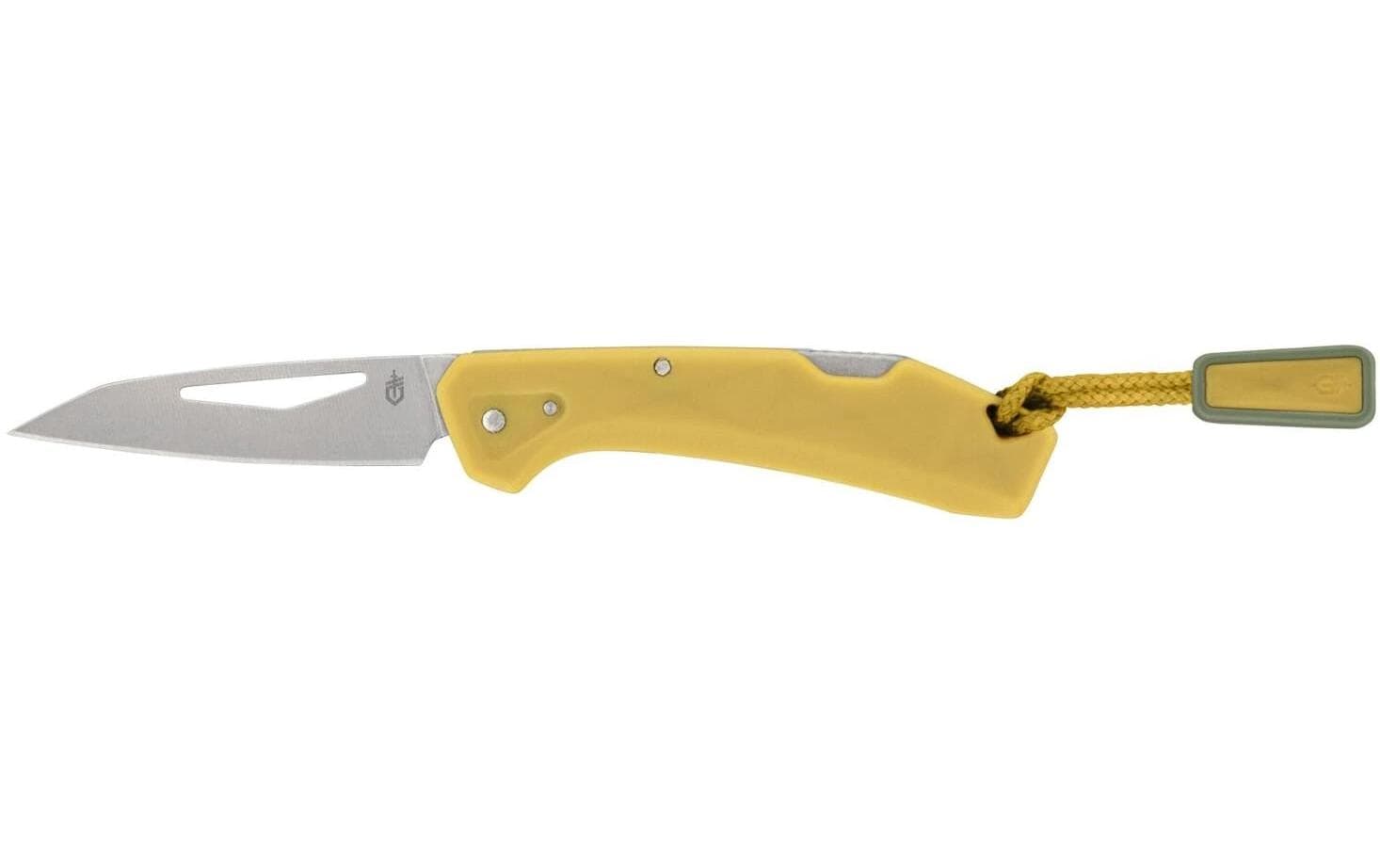 Gerber LST MINI – Klappmesser, Edelstahl, Lock-Back, Gelb