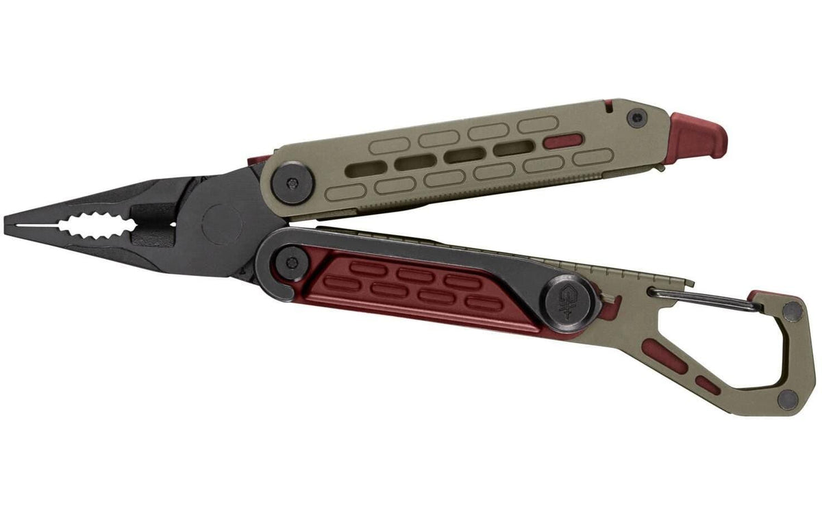 Gerber STAKEOUT SPARK Multitool Camping – 10-teilig, Klingenlänge 64 mm, Liner-Lock