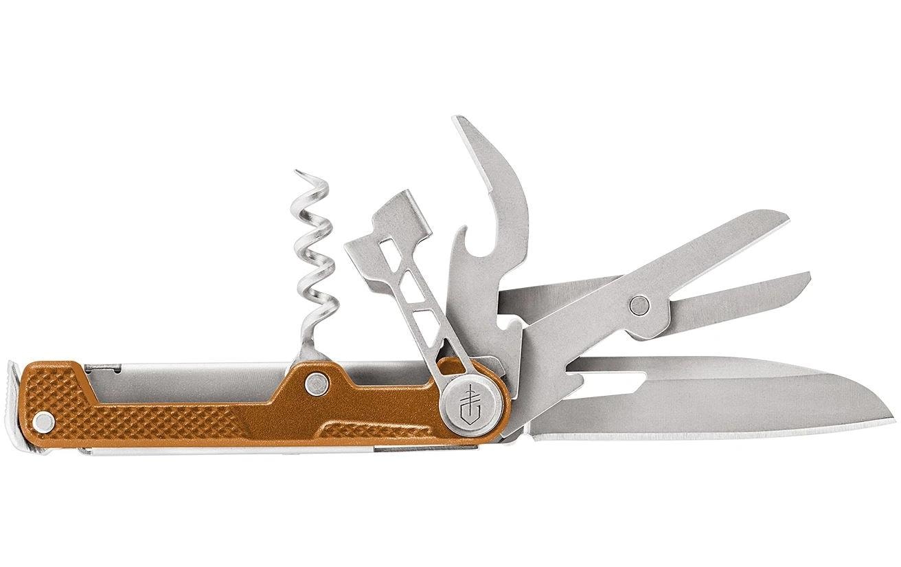 Gerber ARMBAR CORK Multitool – Klingenlänge 63 mm, Liner-Lock – Aluminium, Edelstahl