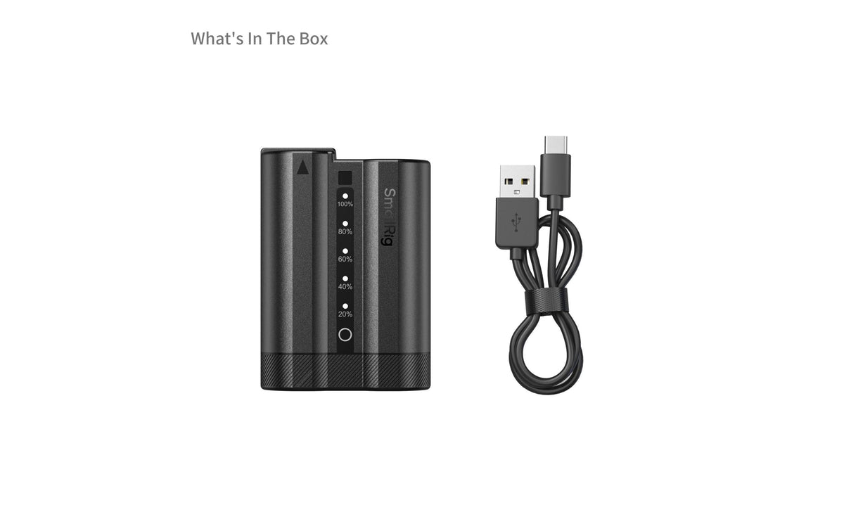 SmallRig Akku 2600 mAh, 7,2 V (18,144 Wh) – für Nikon EN-EL15c
