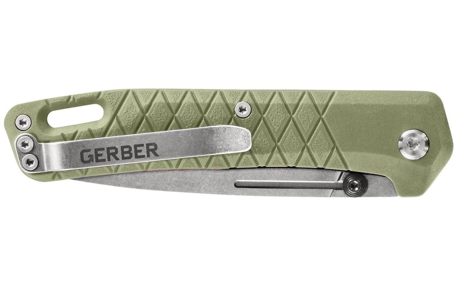 Gerber ZILCH – Klappmesser 79 mm, Liner-Lock, Grün