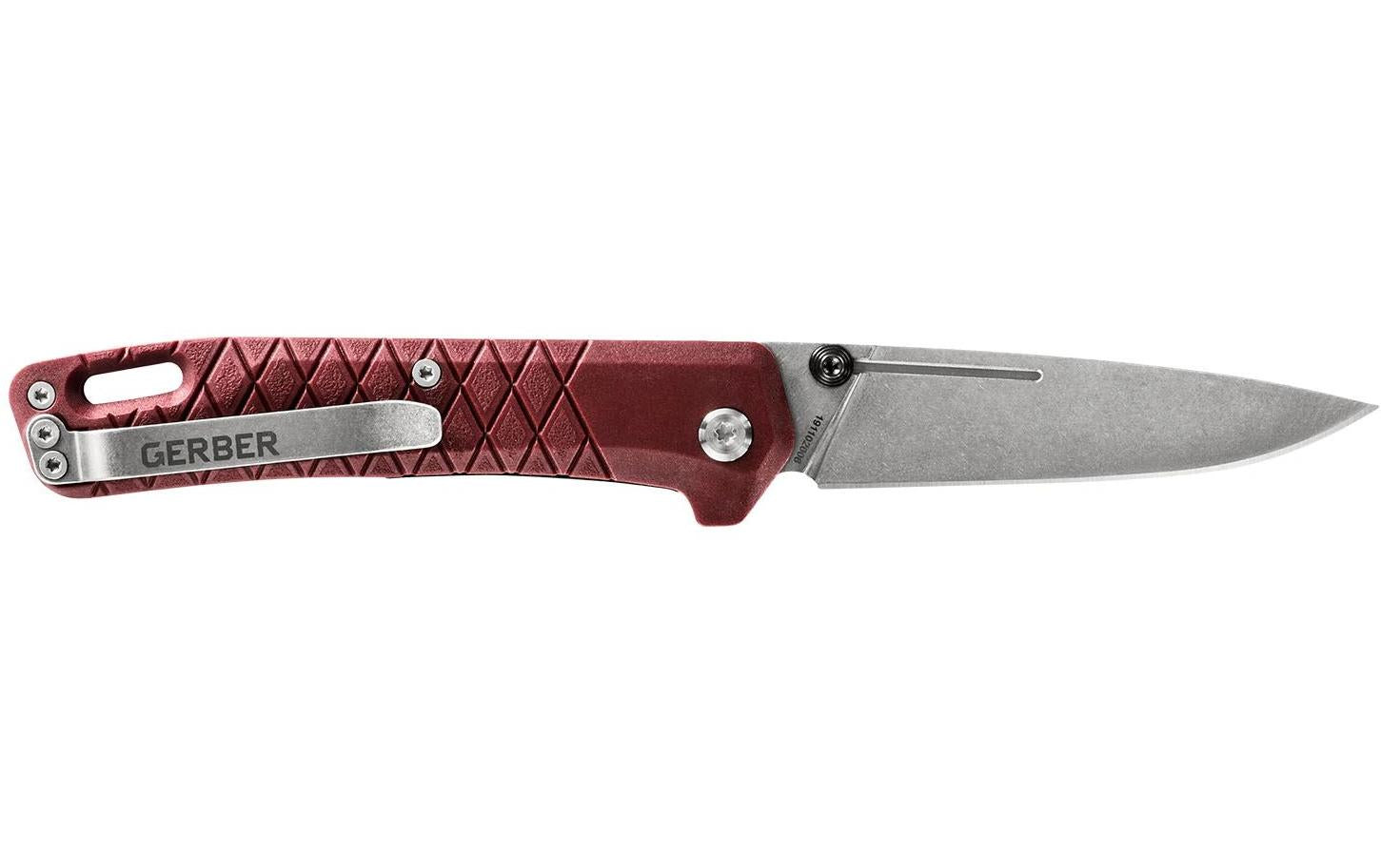 Gerber ZILCH – Klappmesser 79 mm, Liner-Lock, Rot