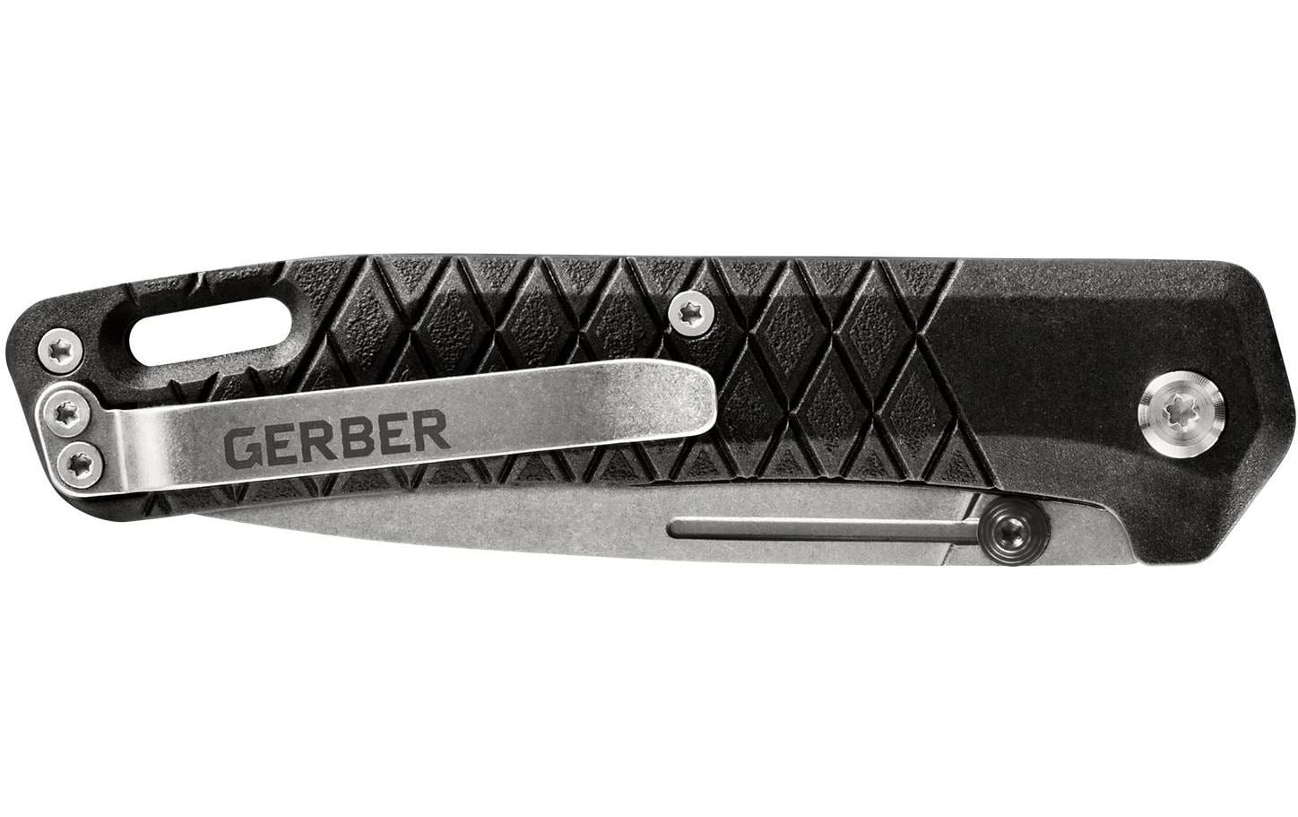 Gerber ZILCH – Klappmesser 79 mm, Liner-Lock, Schwarz