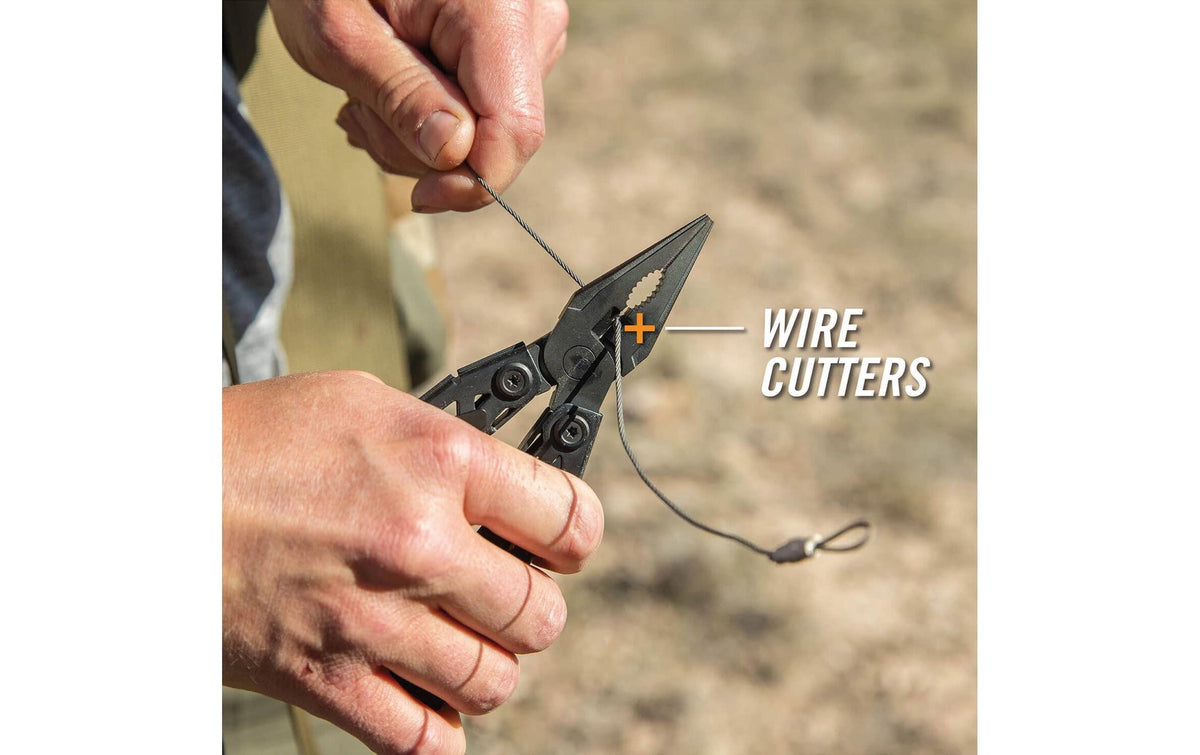 Gerber Multitool Outdoor – 15 Funktionen, Klingenlänge 57 mm, arretierbar, Edelstahl