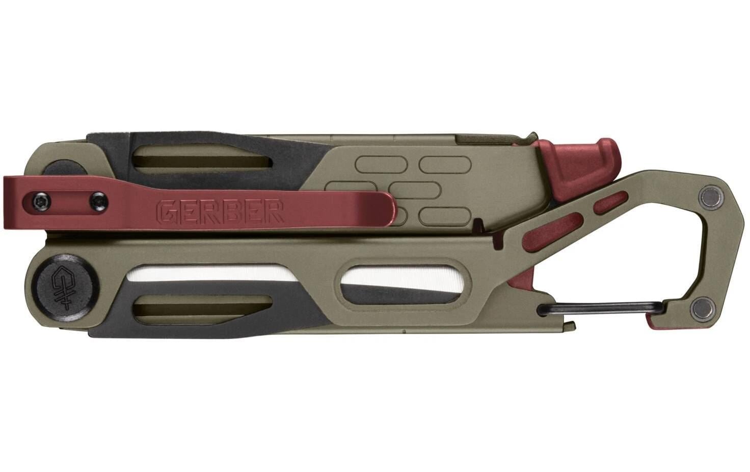 Gerber STAKEOUT SPARK Multitool Camping – 10-teilig, Klingenlänge 64 mm, Liner-Lock