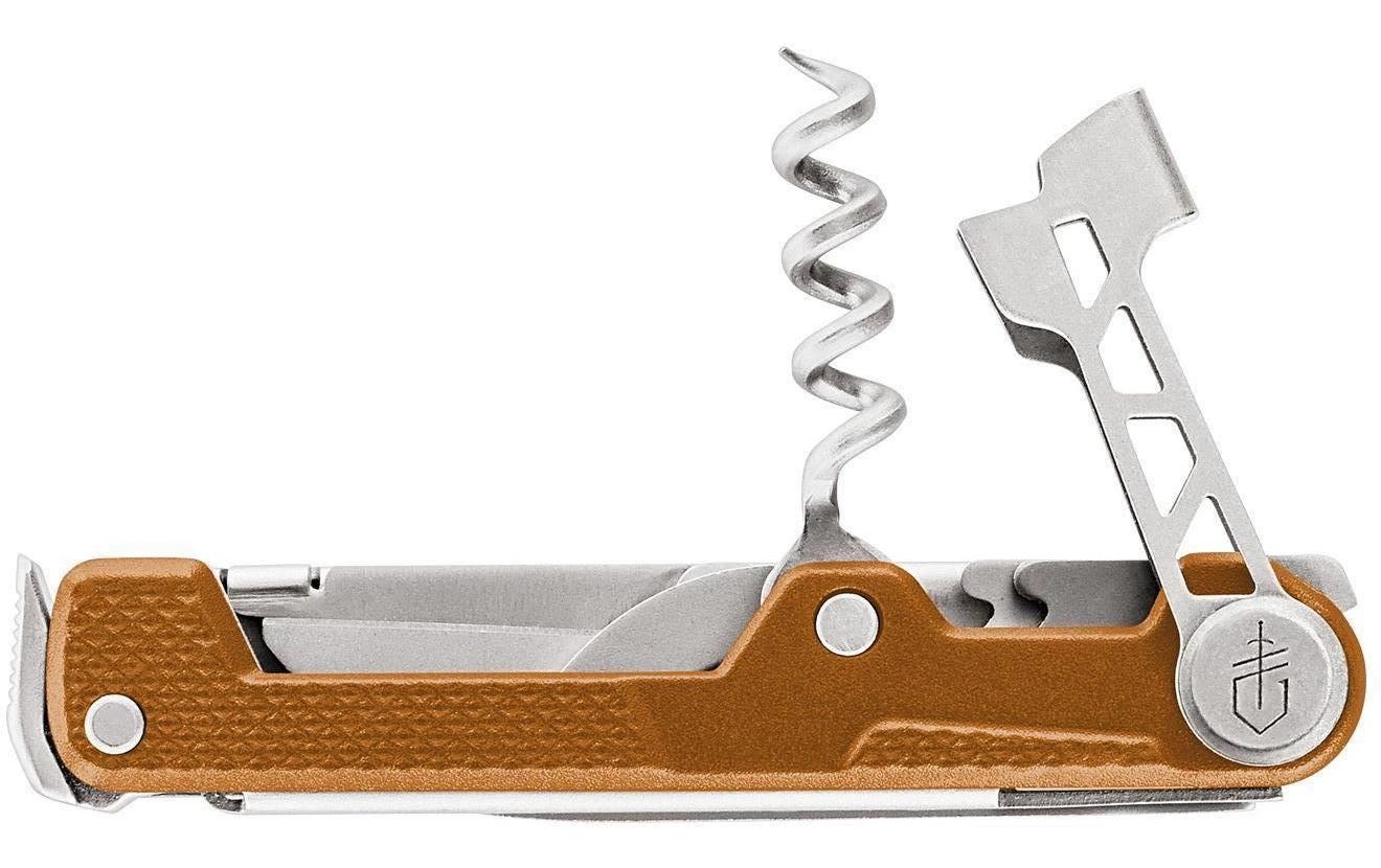 Gerber ARMBAR CORK Multitool – Klingenlänge 63 mm, Liner-Lock – Aluminium, Edelstahl