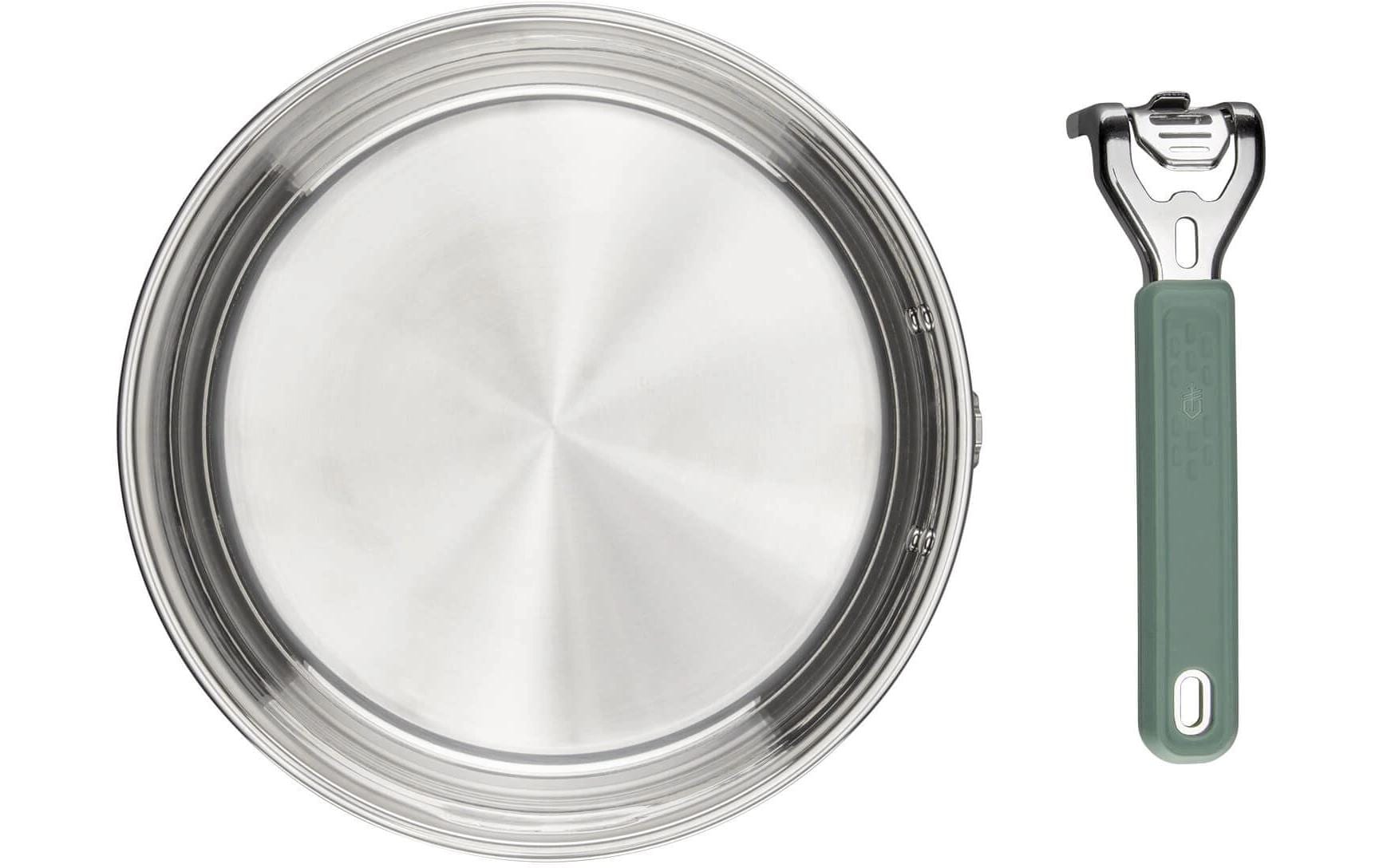 Gerber Kochtopf – 2,5 l, Ø 25,4 cm, Edelstahl/Silikon