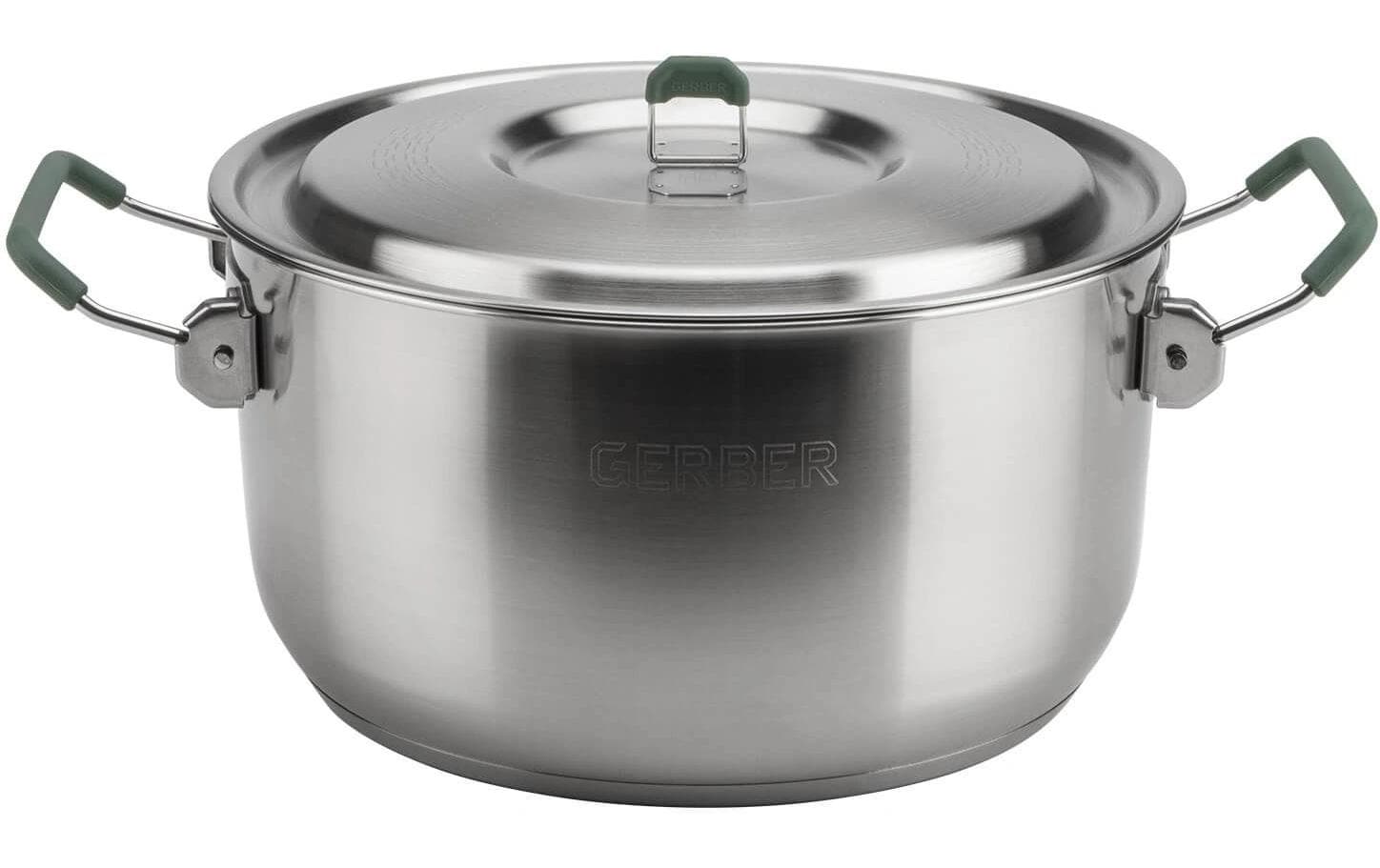 Gerber Fondue-Set – Ø 25,4 cm, Edelstahl/Polyester/Silikon, Mehrfarbig