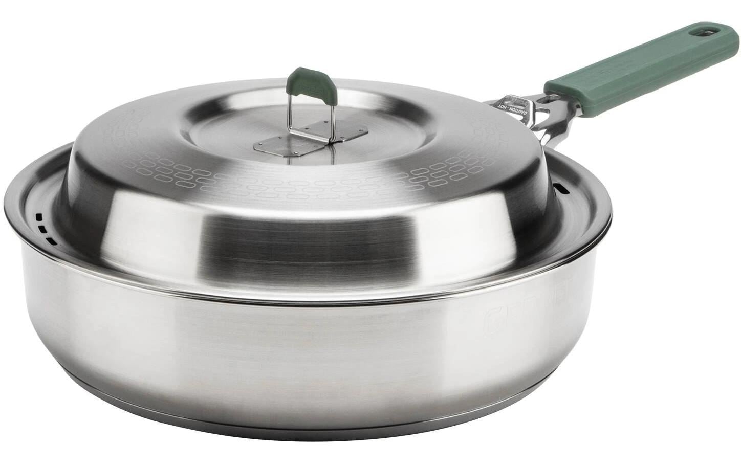 Gerber Fondue-Set – Ø 25,4 cm, Edelstahl/Polyester/Silikon, Mehrfarbig