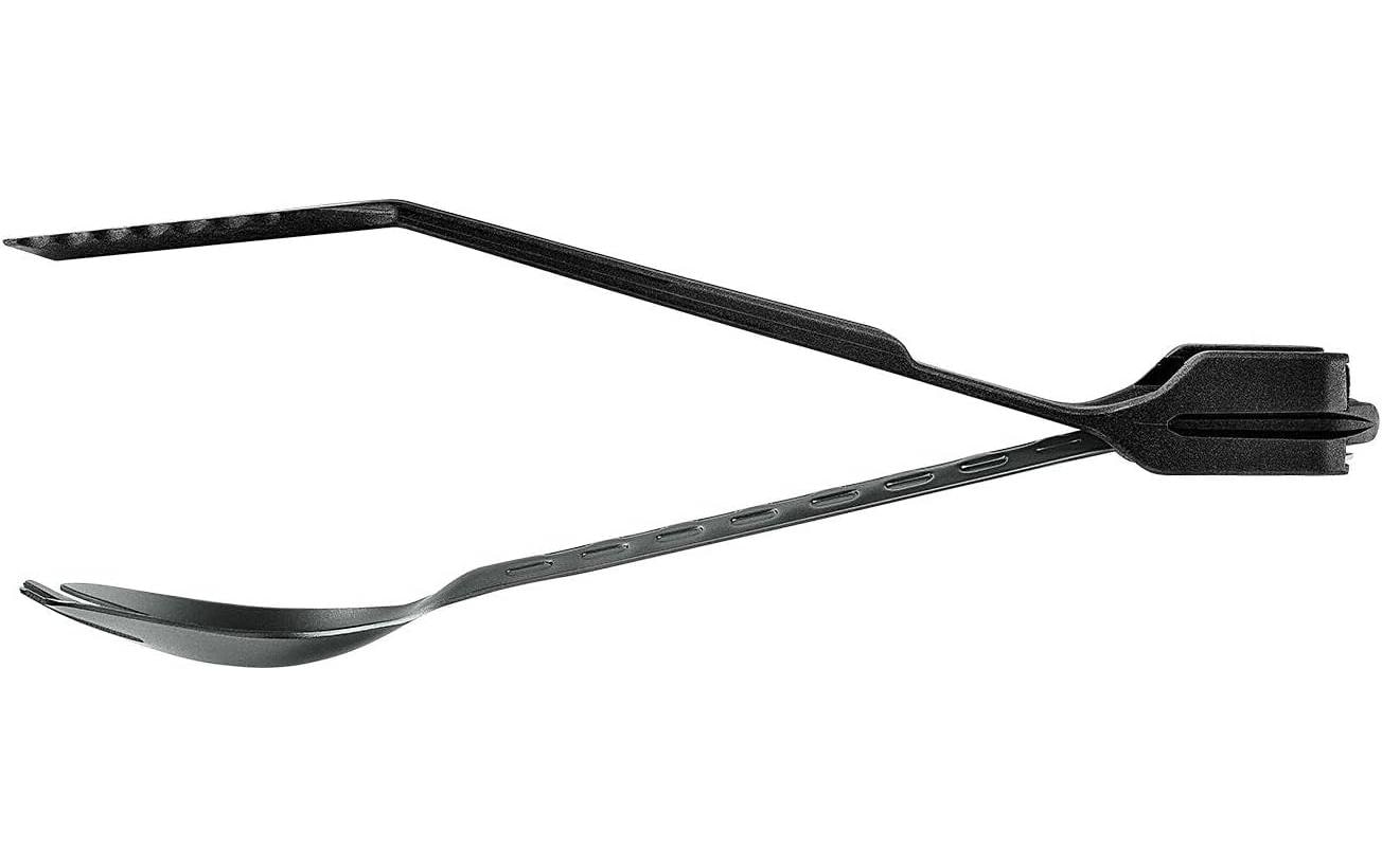 Gerber Compleat Onyx Besteck-Set – 19,7 cm, Aluminium, Edelstahl, Schwarz, BPA-frei, spülmaschinenfest