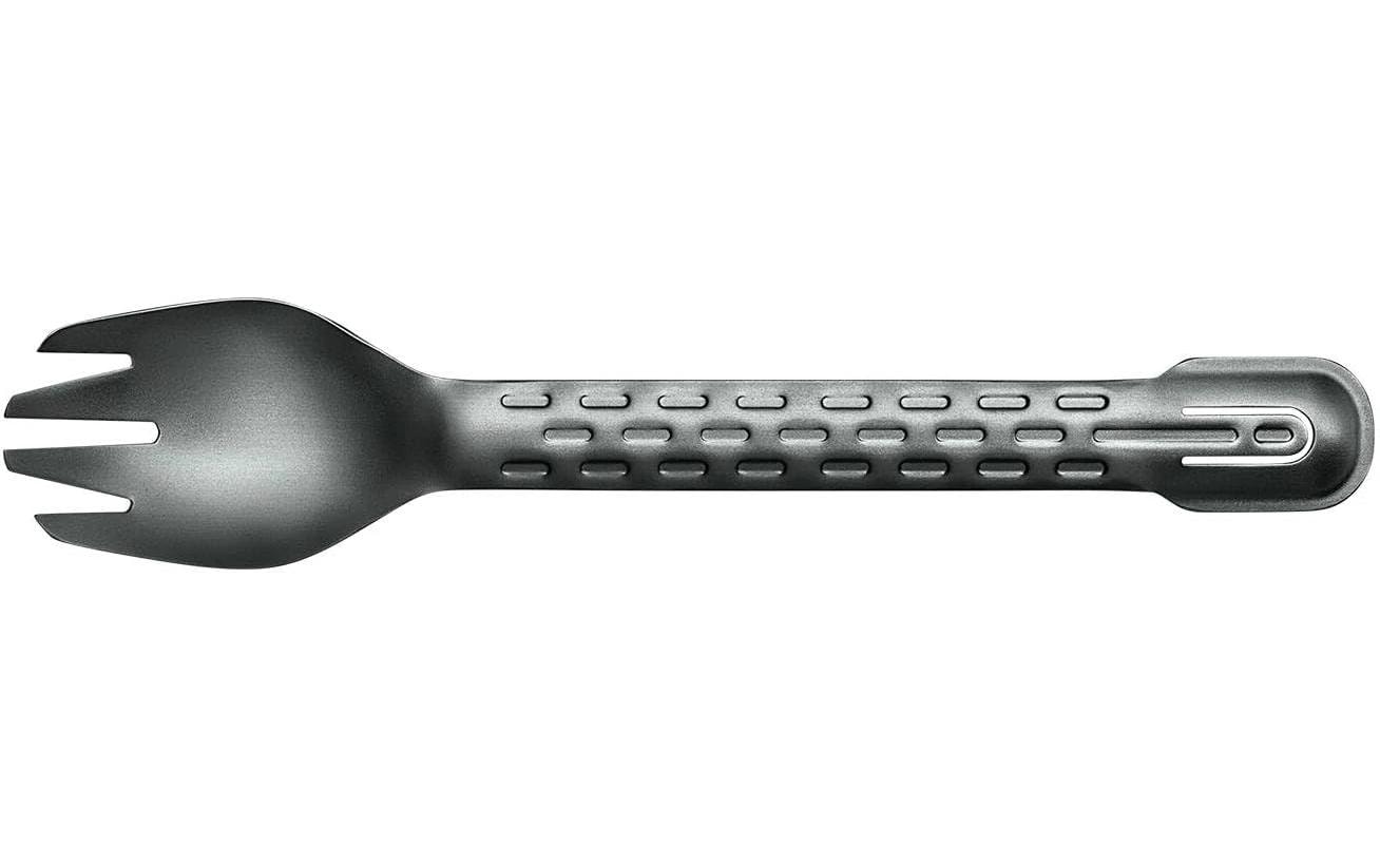 Gerber Compleat Onyx Besteck-Set – 19,7 cm, Aluminium, Edelstahl, Schwarz, BPA-frei, spülmaschinenfest