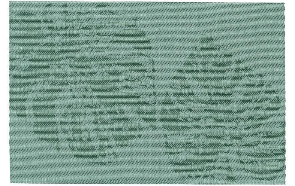 Zeller Present Tischset – 30×45,5 cm, PVC, Grün, Monstera