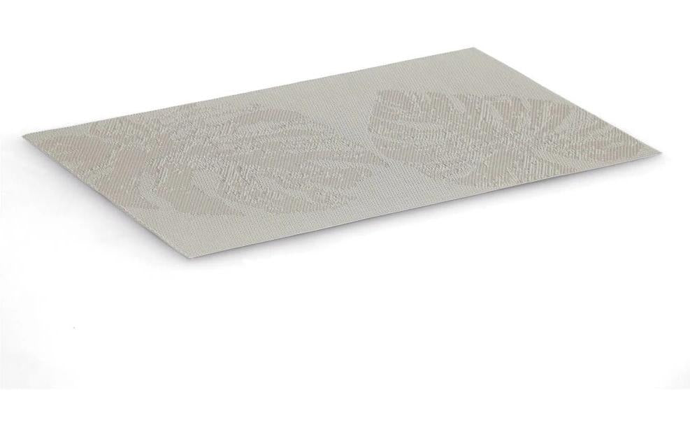 Zeller Present Tischset – 30×45,5 cm, PVC, Beige, Monstera