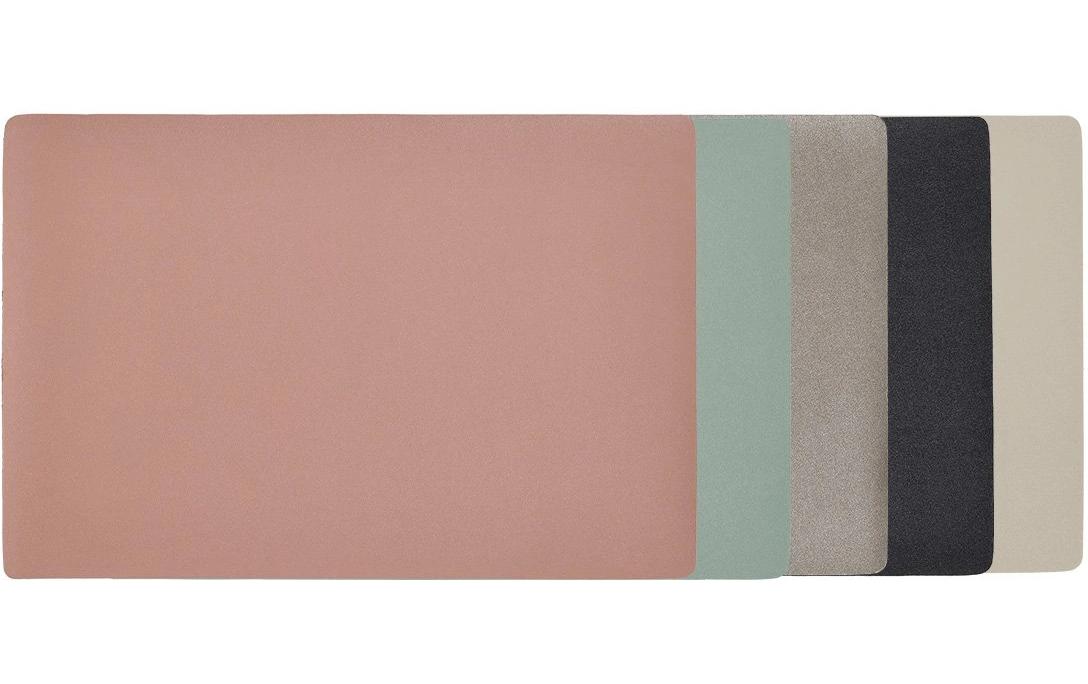 Zeller Present Tischset – 30×45 cm, Kunstleder/PU, Schwarz