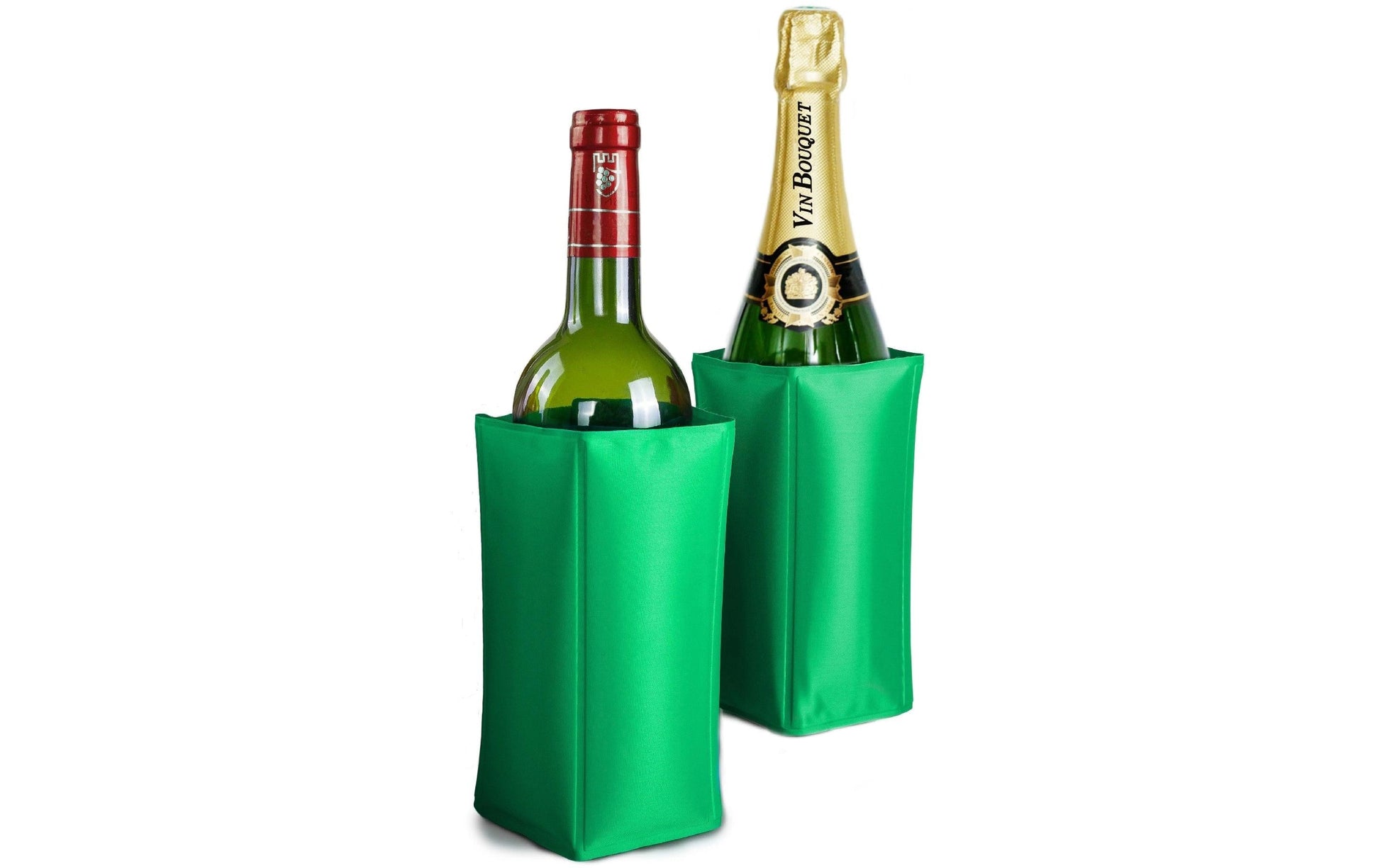 Vin Bouquet Flaschenmanschette – Nylon, Grün