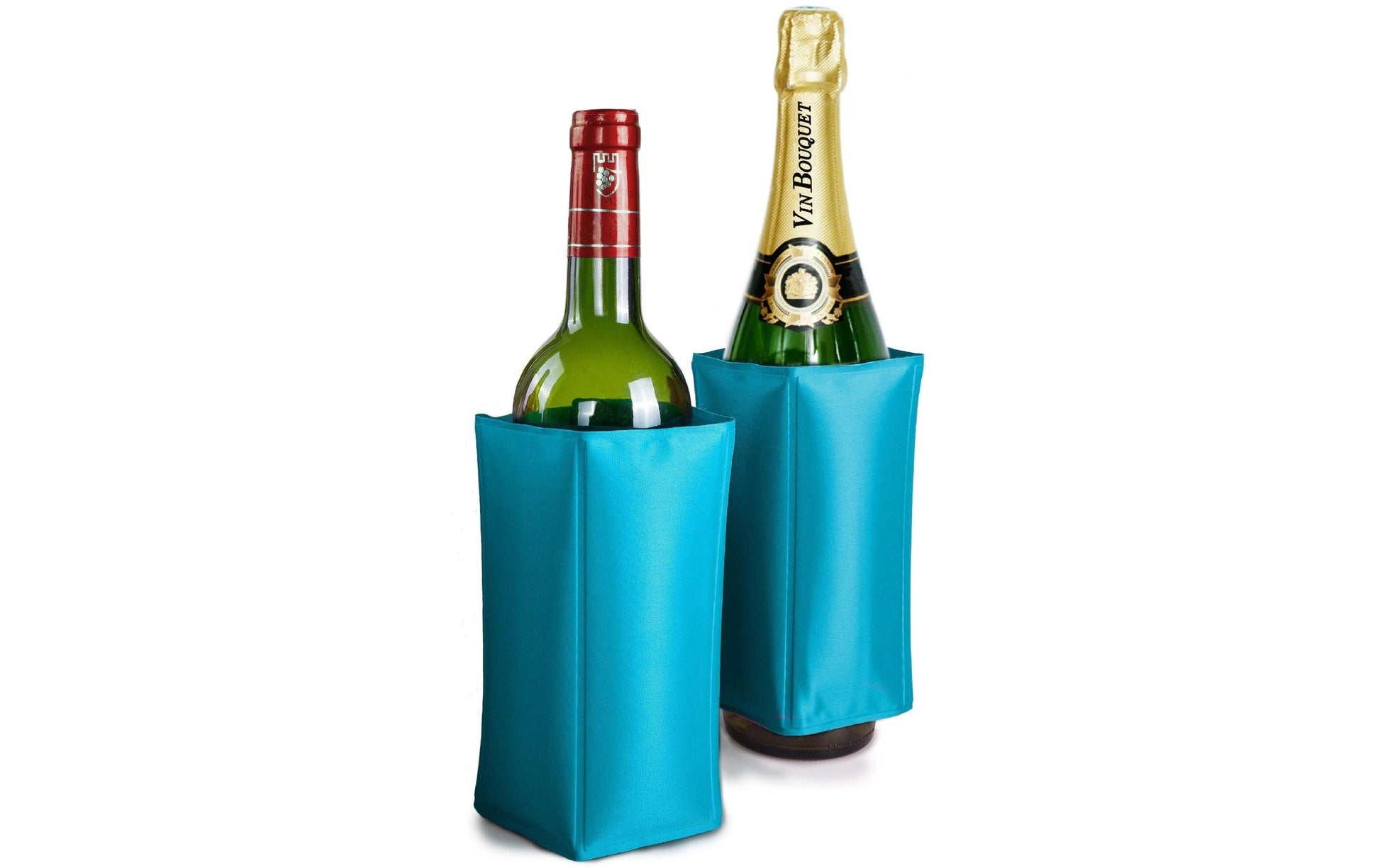 Vin Bouquet Flaschenmanschette – Nylon, Blau
