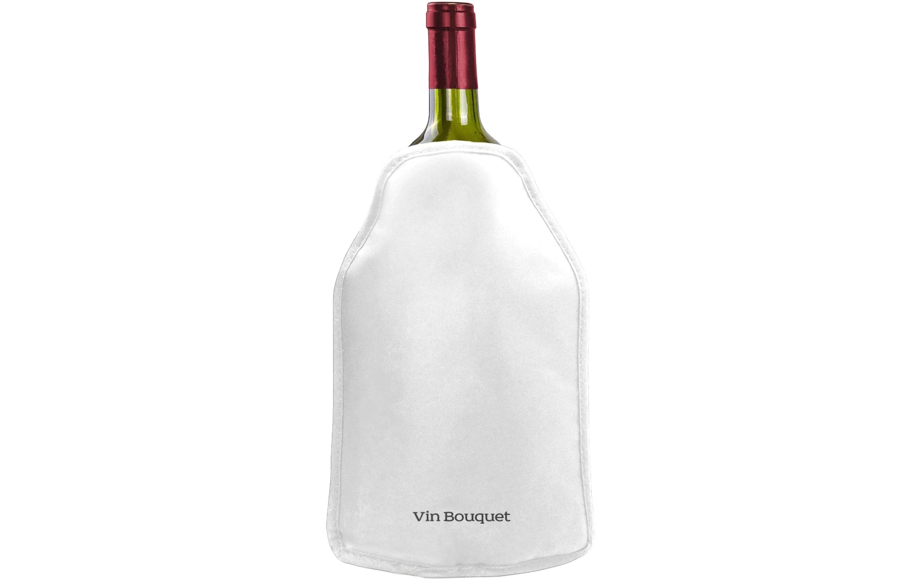 Vin Bouquet Flaschenmanschette Anti-Rutsch – Kunststoff/Nylon/Gummi, Weiss