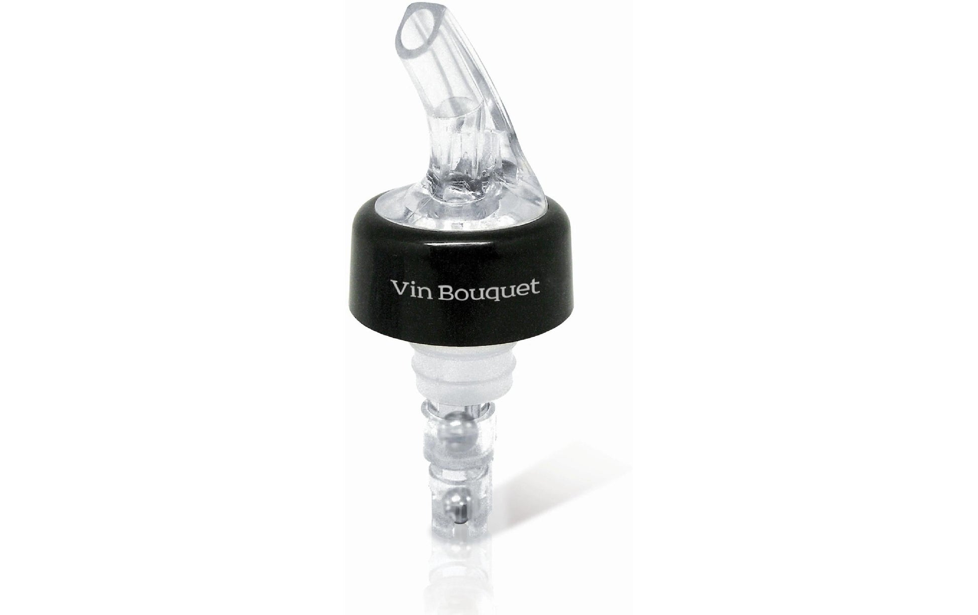Vin Bouquet Flaschenverschluss – 20 ml, 10 cm, Kunststoff/Gummi, Schwarz, 2 Stk.