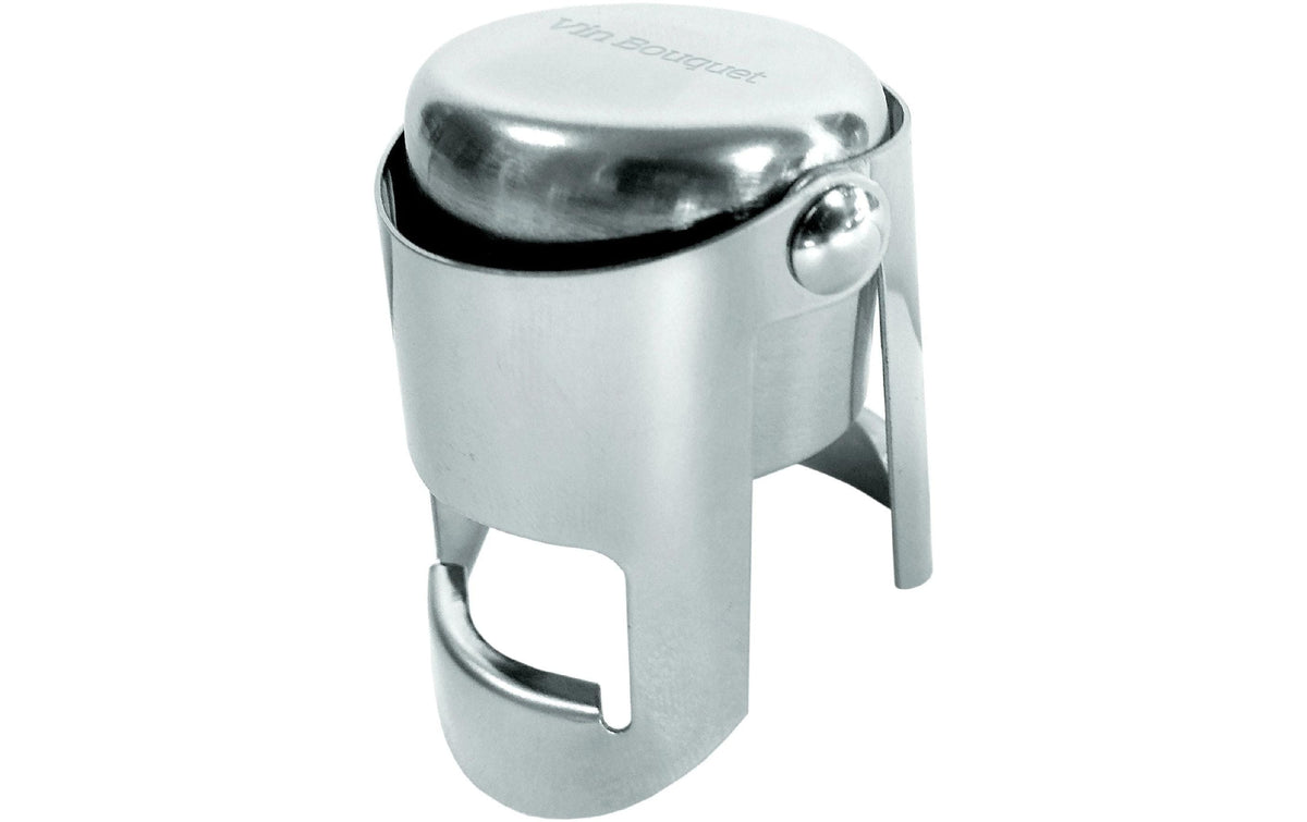 Vin Bouquet Flaschenverschluss – Ø 3,5 × 6,5 cm, Edelstahl/Kunststoff, luftdicht