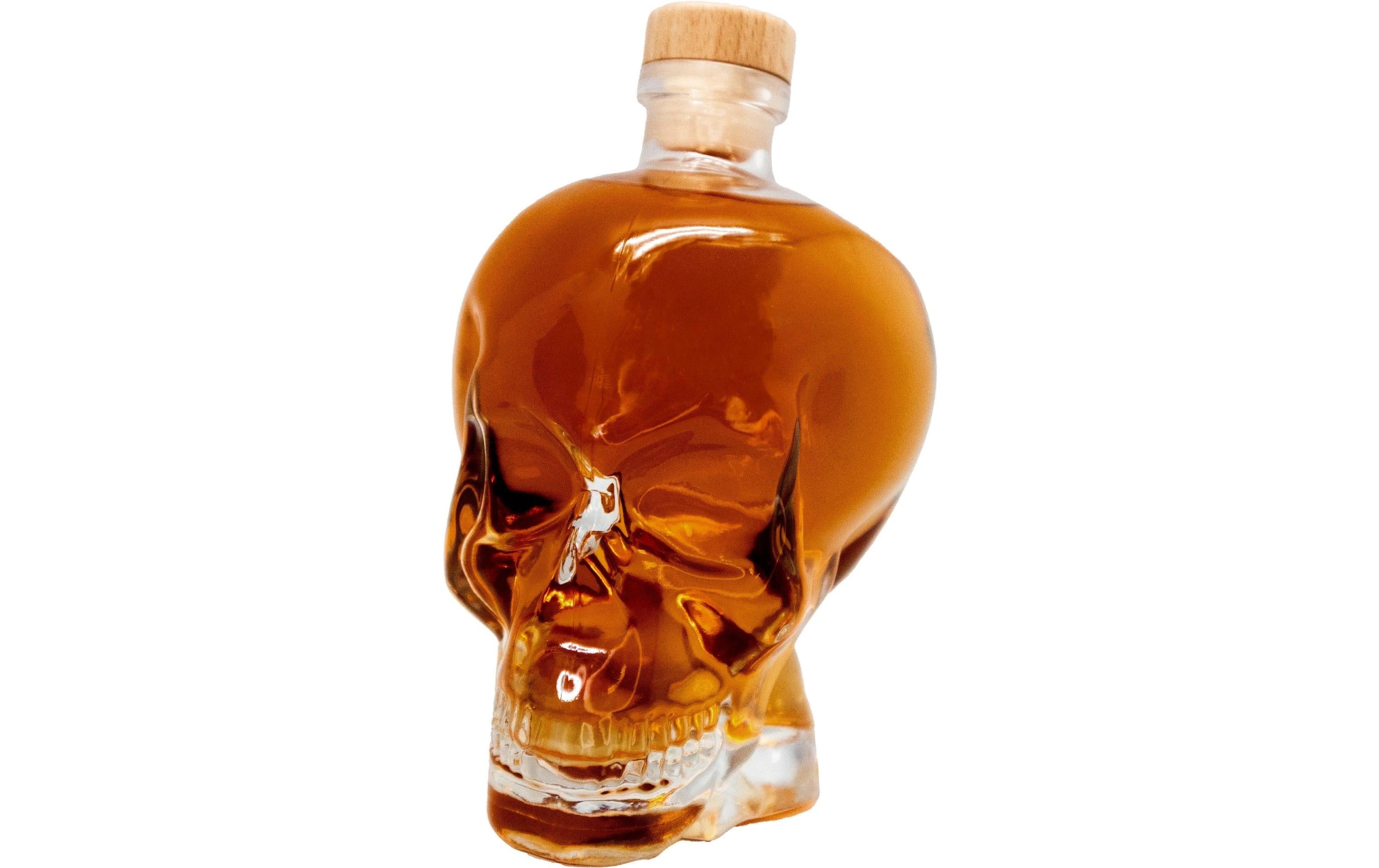 Vin Bouquet Dekanter Totenkopf – Ø 13 × 19,5 cm, 1 l, Glas (Kristallglas)