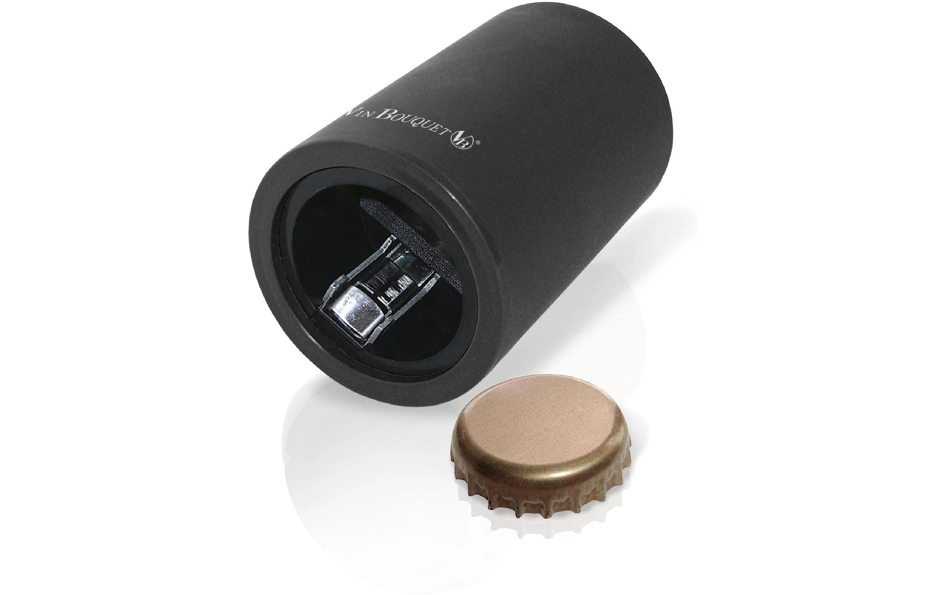 Vin Bouquet Kapselabschneider – 21,6 cm, Ø 5 cm, Edelstahl, Schwarz