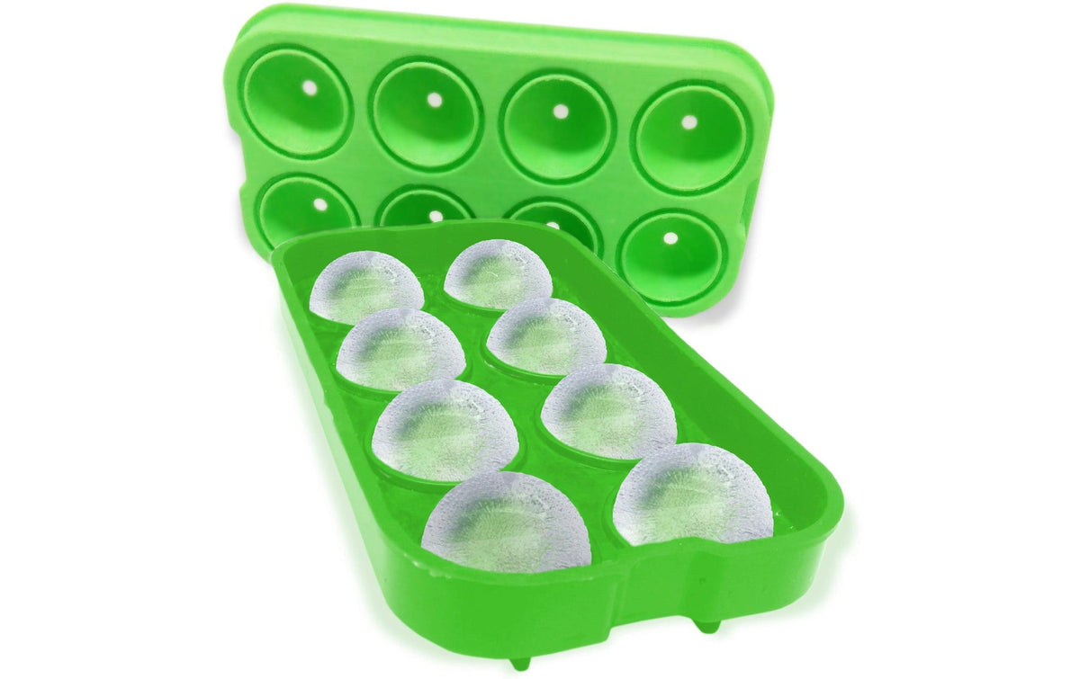 Vin Bouquet – Eiskugelform 2-teilig, 8 × Ø 3,5 cm, Silikon, Grün