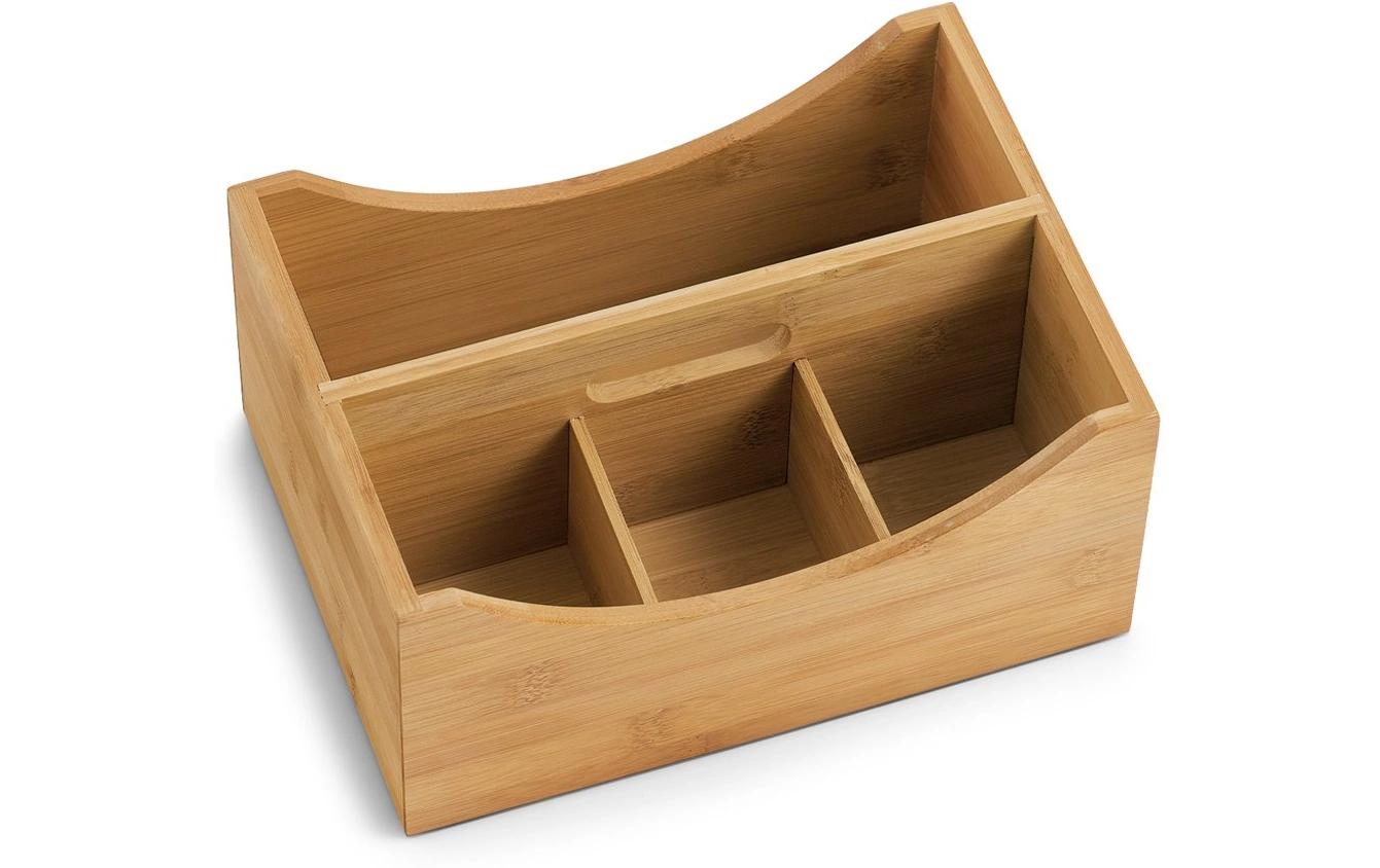 Zeller Present Aufbewahrungsbox – Bambus – Braun – 180 × 120 × 250 mm