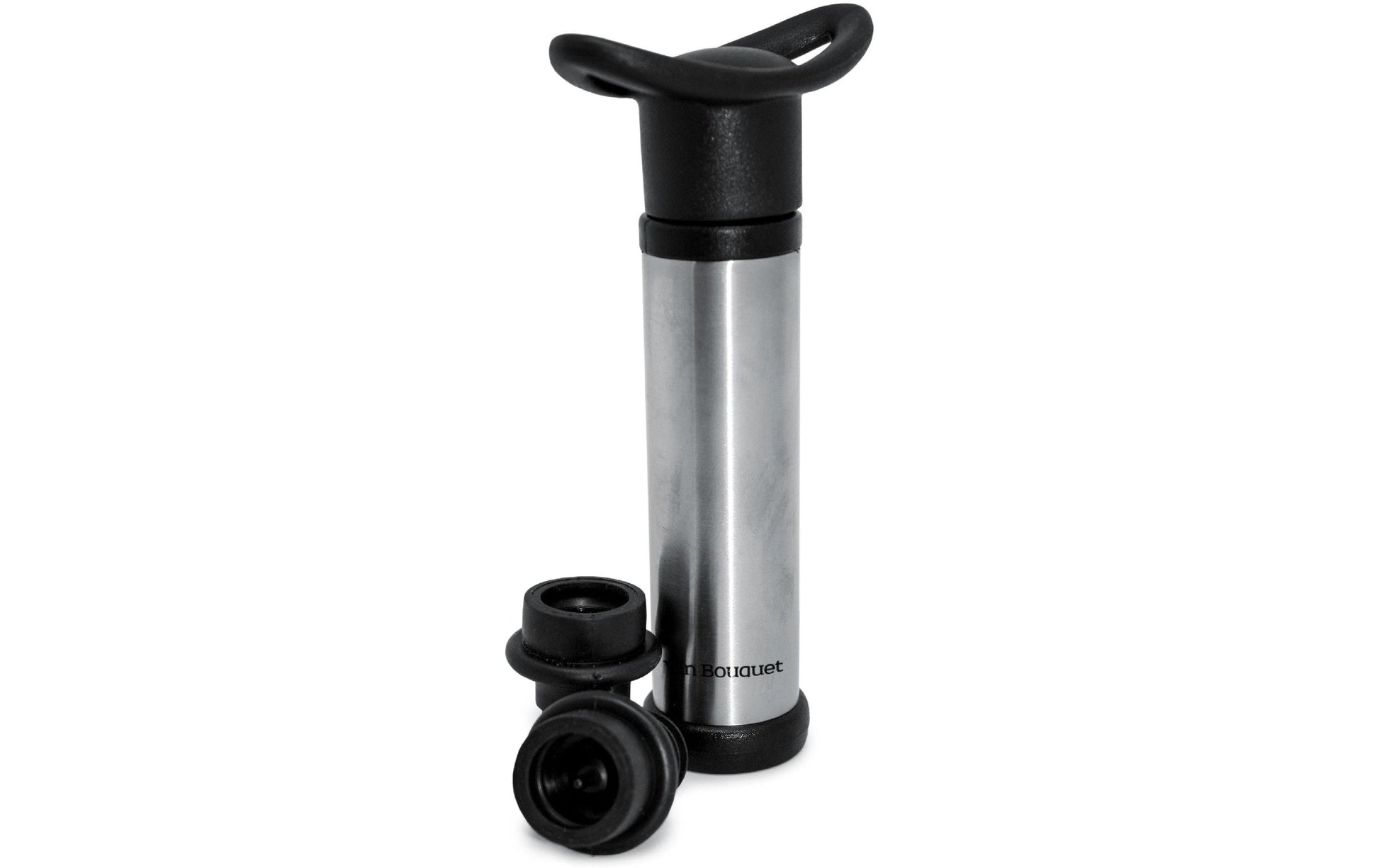 Vin Bouquet Flaschenverschluss – 22 cm, Edelstahl/Kunststoff (ABS), 3-teilig, Vakuum