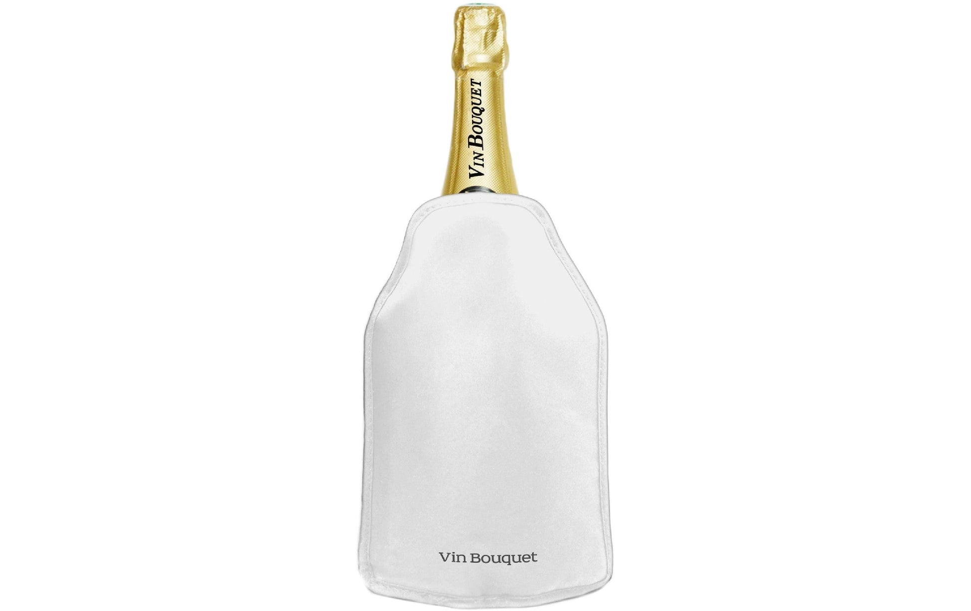 Vin Bouquet Flaschenmanschette Anti-Rutsch – Kunststoff/Nylon/Gummi, Weiss