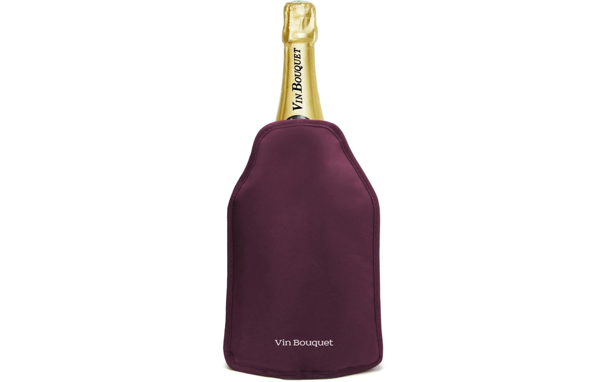 Vin Bouquet Flaschenmanschette – 23 × 16 × 2 cm, Kunststoff (Nylon), Gummi, Bordeaux, Anti-Rutsch