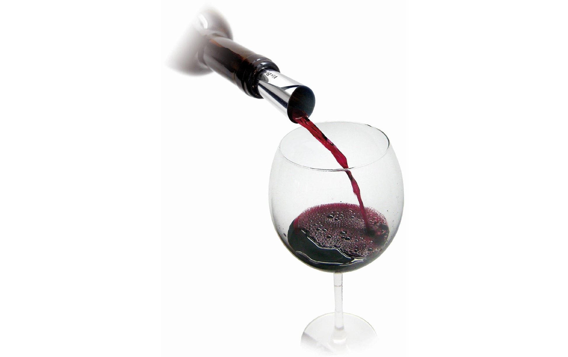 Vin Bouquet Flaschenmanschette Antitropf-Folie – Metall/Kunststoff (PET), Silber, 5 Stk., spülmaschinenfest