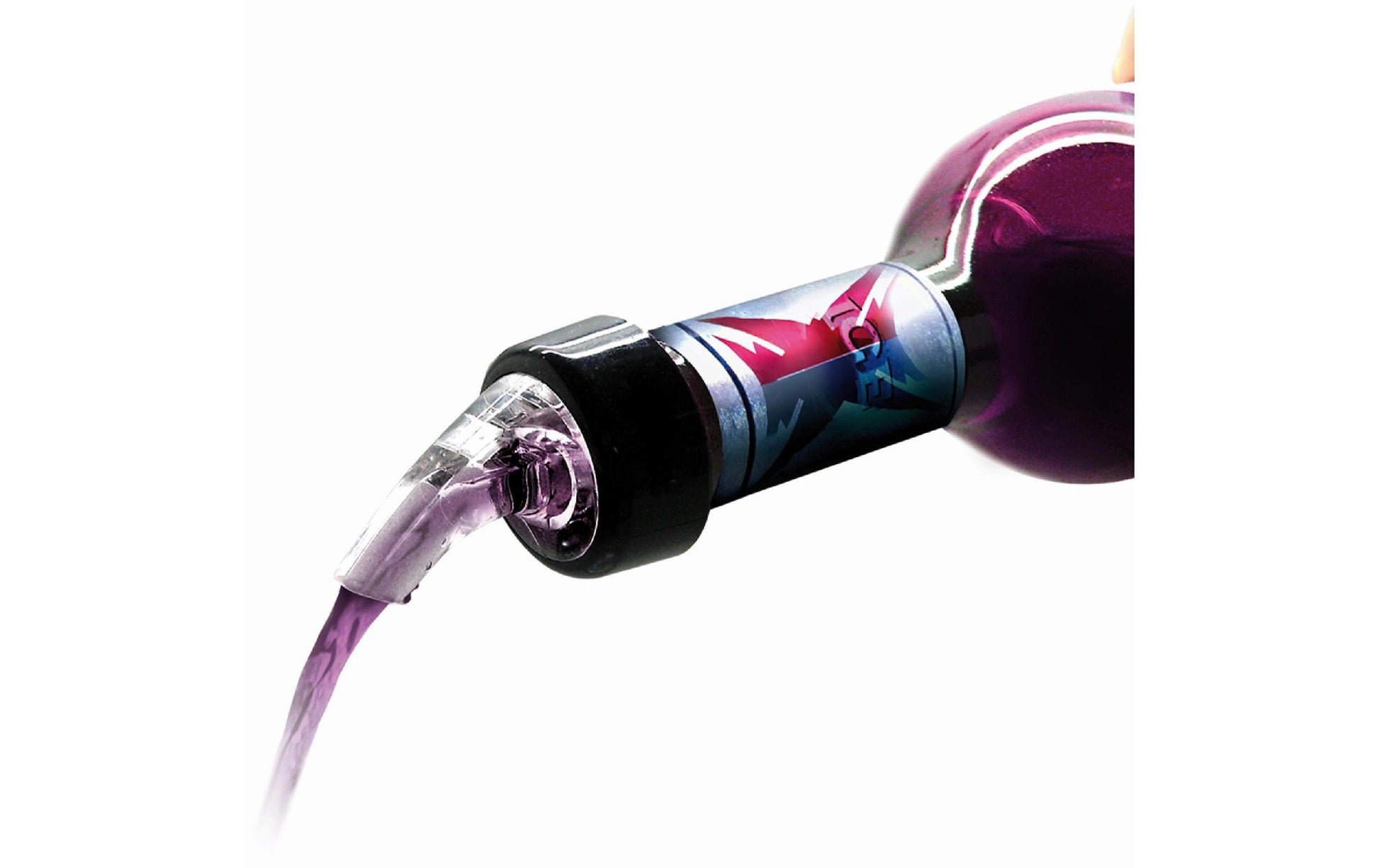 Vin Bouquet Flaschenverschluss – 20 ml, 10 cm, Kunststoff/Gummi, Schwarz, 2 Stk.