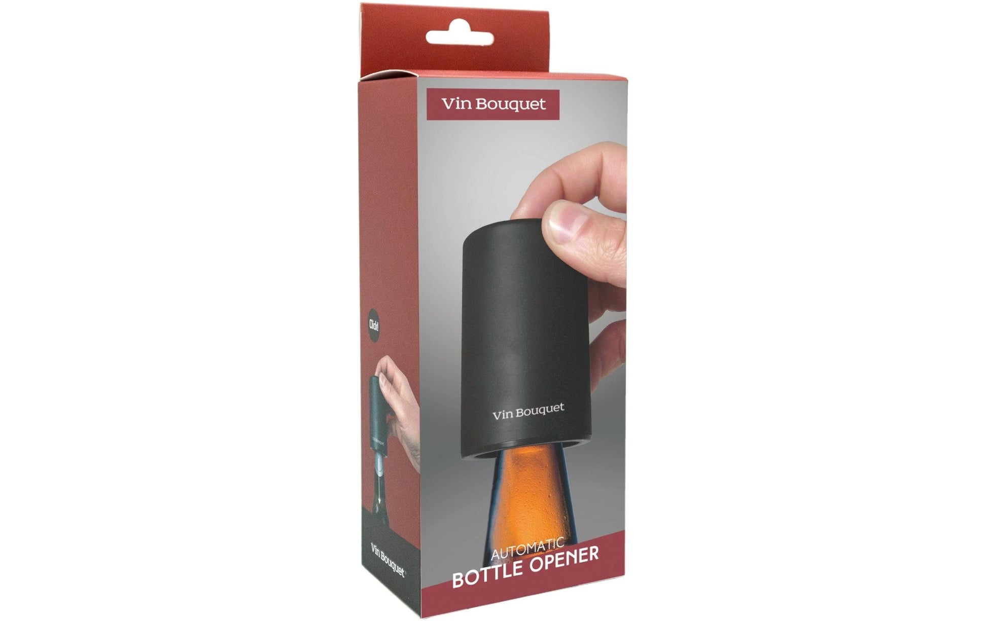 Vin Bouquet Kapselabschneider – 21,6 cm, Ø 5 cm, Edelstahl, Schwarz