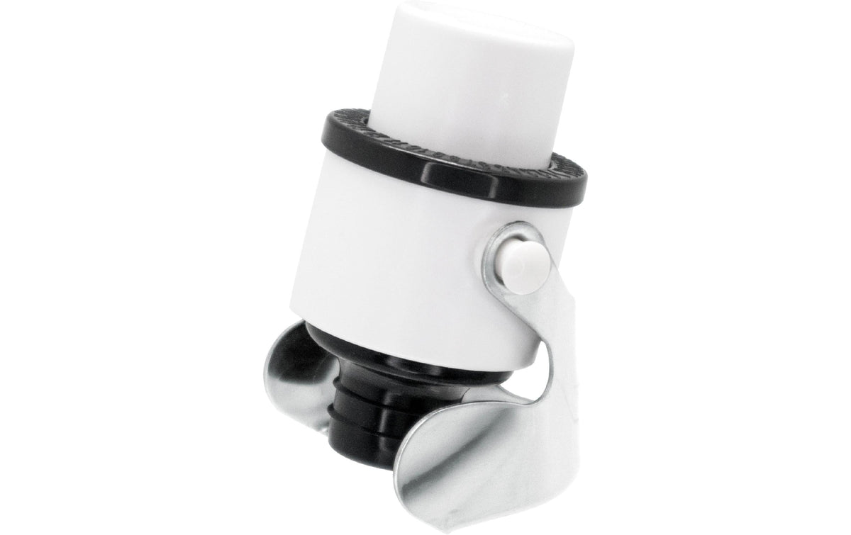 Vin Bouquet Flaschenverschluss – 4,5 × 4 × 6,5 cm, Edelstahl/Silikon, 1 Stk., Vakuumverschluss, für Sekt und Champagner
