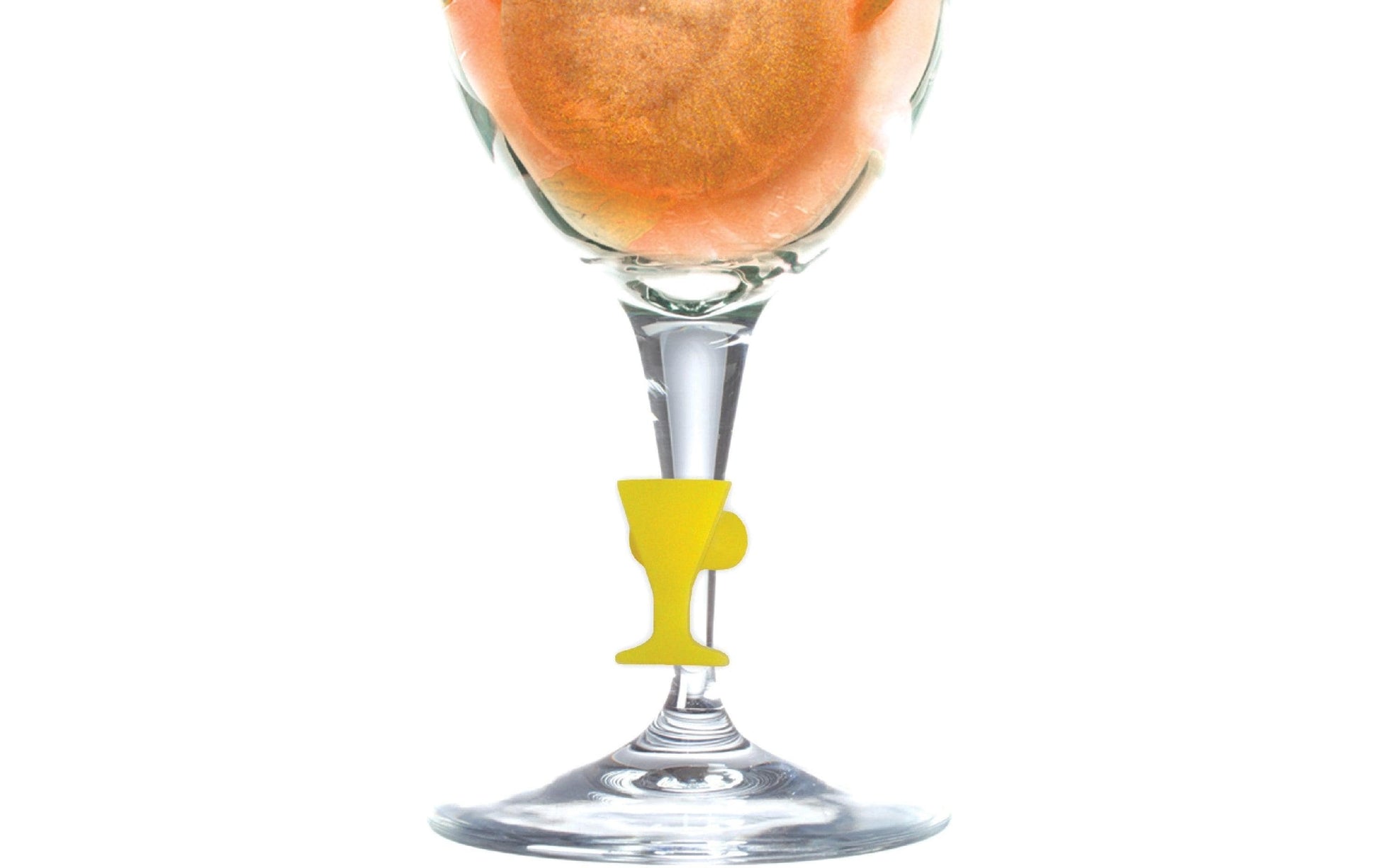 Vin Bouquet Glasmarkierer – Mehrfarbig – 11,5 × 2,5 cm – Silikon – 8 Stk