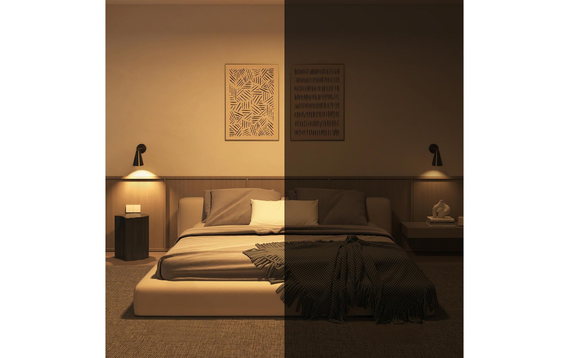 Philips by Signify Philips Hue Basis – Smart-Leuchtmittel – GU10, 345 lm, Mehrfarbig, 2’200–6’500 K – 3er-Set