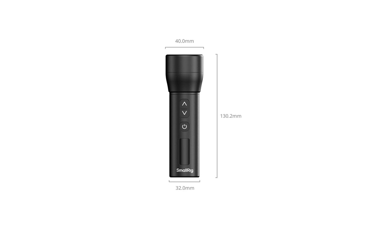 SmallRig RF-05B LED-Video-Licht – Einstellbares Weiss 8000 K, dimmbar – 2104 Lux – 1× Lithium-Ionen Akku – Schwarz