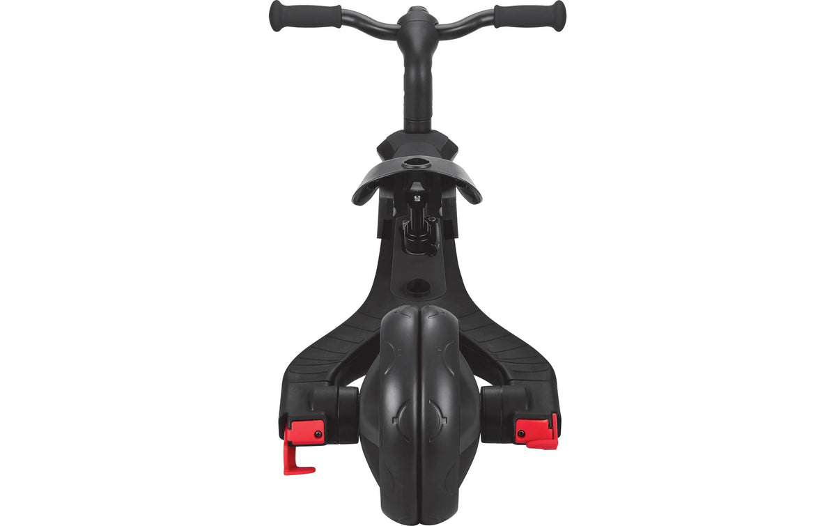 Globber Explorer Trike 4in1 Dreirad – ab 10 Monate – belastbar bis 20 kg – Kunststoff/Metall – schwarz