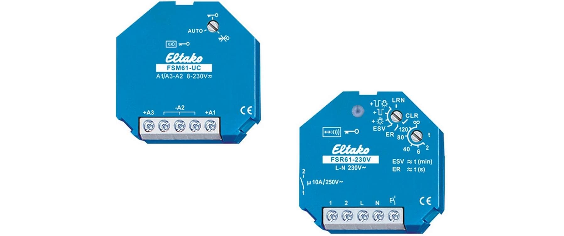 Eltako StarterKit N10 – Zubehör – 230 V, Relais 1x Schliesser, 2'000 VA – für EnOcean