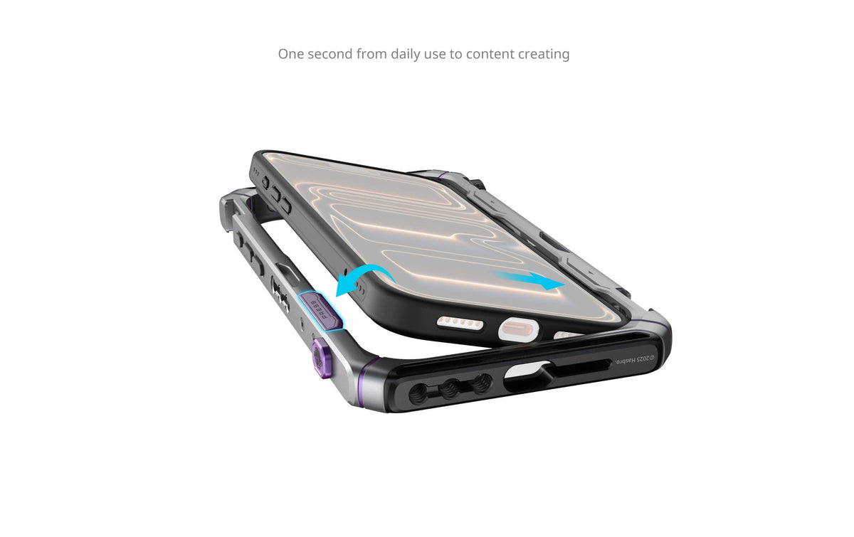 SmallRig Megatron Edition Mobile – Foto-/Video-Griff – für iPhone 17 Pro – Schwarz