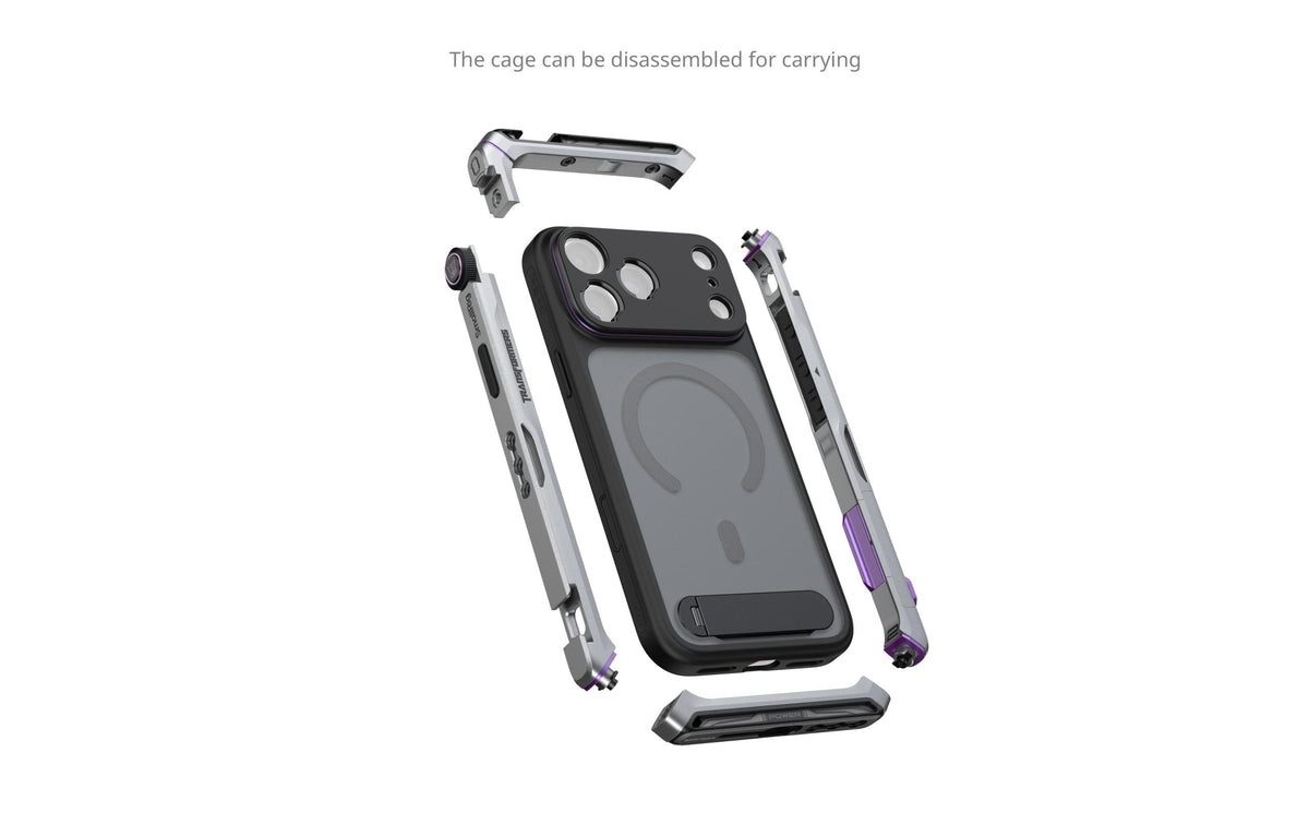 SmallRig Megatron Edition Mobile – Foto-/Video-Griff – für iPhone 17 Pro – Schwarz