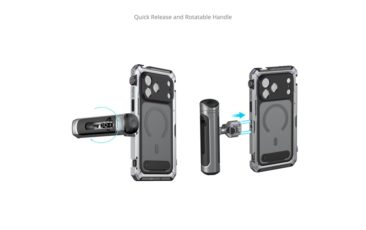 SmallRig Megatron Edition Mobile – Foto-Griff – für iPhone 17 Pro Max – Schwarz