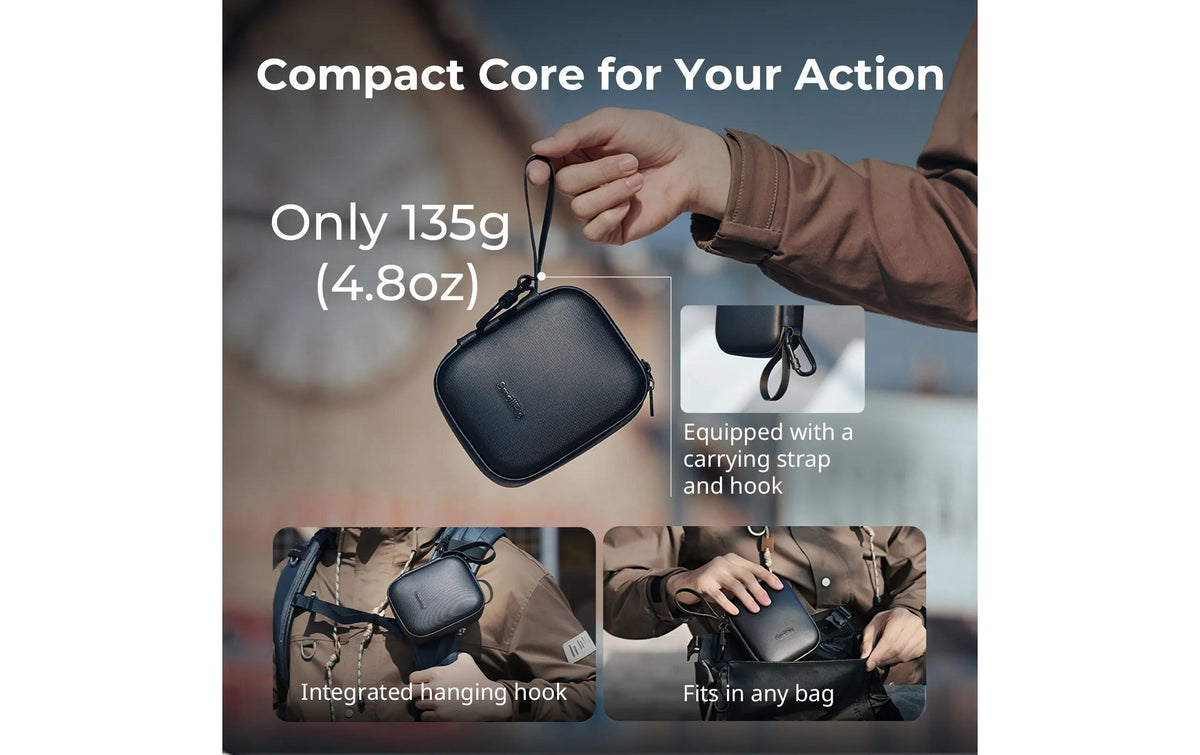 SmallRig Aufbewahrungstasche – 145 × 66 × 120 mm – für DJI Osmo Action 3, Action 4, Action 5 Pro und andere
