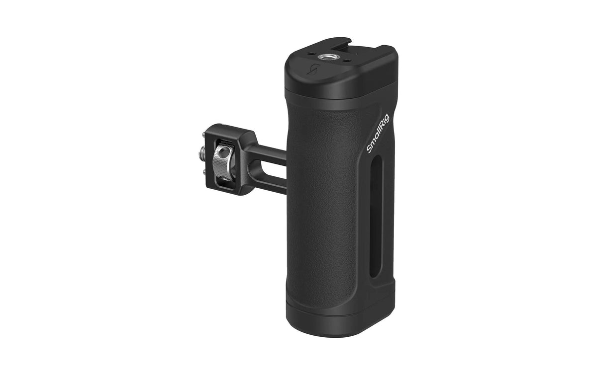 SmallRig Mini Seitengriff – für Kamerakäfige oder Montageplatten mit 1/4-20 Aufnahmebohrungen – Schwarz