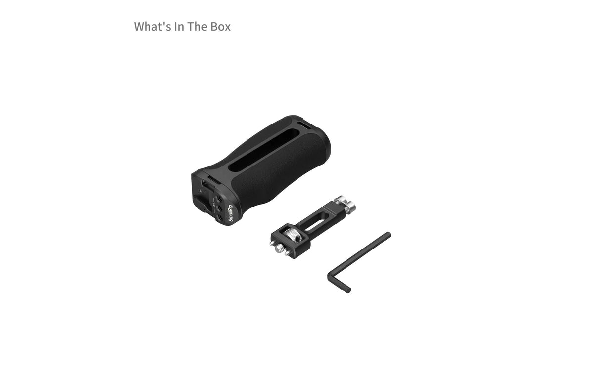 SmallRig Side Handle Seitengriff – 80 × 105,5 × 53,7 mm, 1/4"-20 Schraube – für universelle Kameras