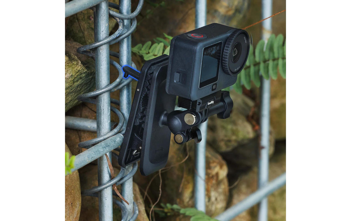 SmallRig Rucksack-Clip Halterung – für GoPro, DJI Osmo Action, Insta360 – 41,8 × 62,8 × 93,7 mm, 96 g