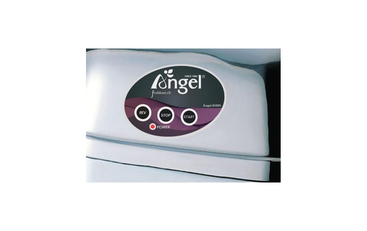 Angel Saftpresse 8500 – 1 l, 180 W, Edelstahl, spülmaschinenfest – Silber