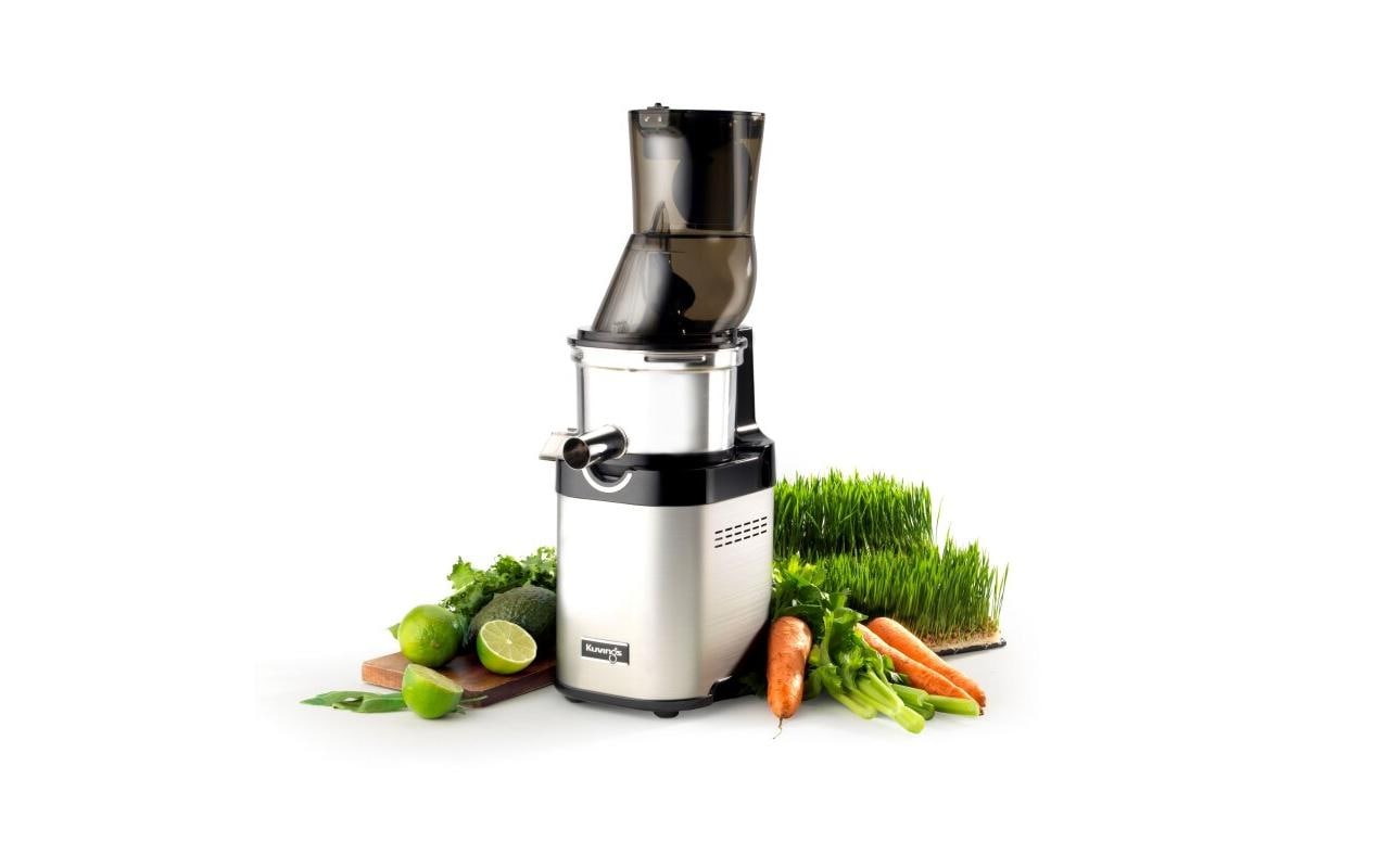 Kuvings Saftpresse CS700 – 0,5 l Saftbehälter, 200 W, Edelstahl, BPA-frei – Silber
