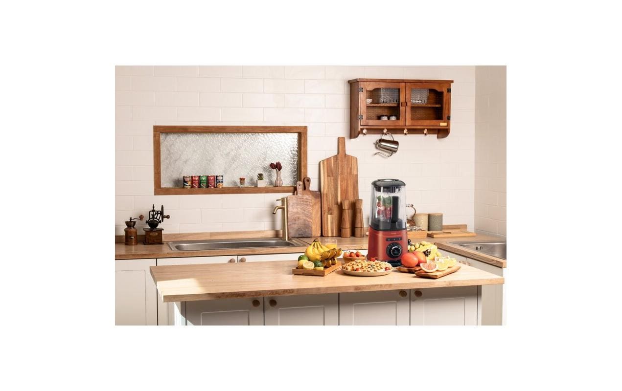 Kuvings Standmixer SV-400 – 1 l, 1500 W, Vakuumfunktion – Rot