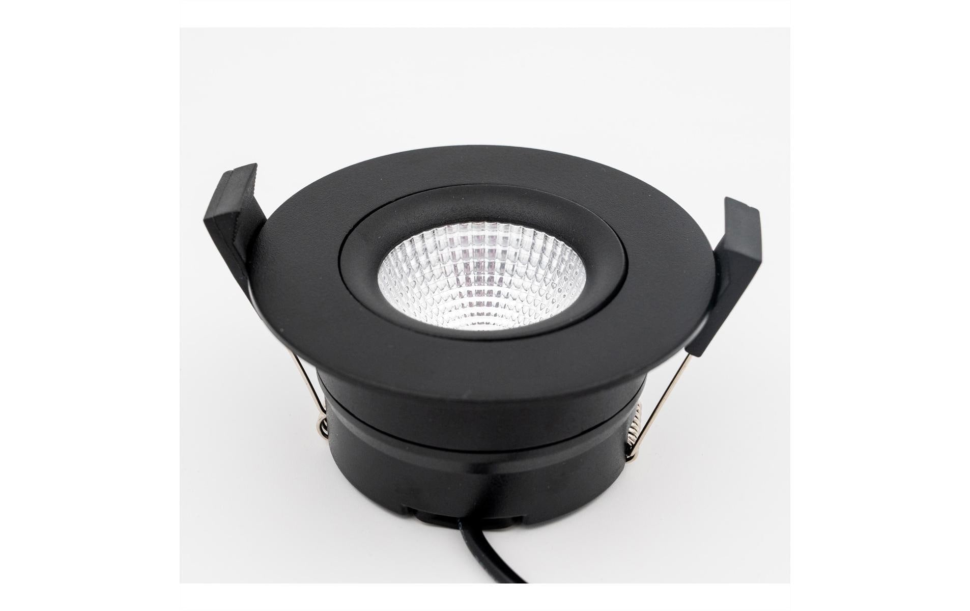Shelly Spot – LED 8 W, 600 lm, 2200–6500 K, dimmbar, WLAN/Bluetooth, IP44 – Schwarz